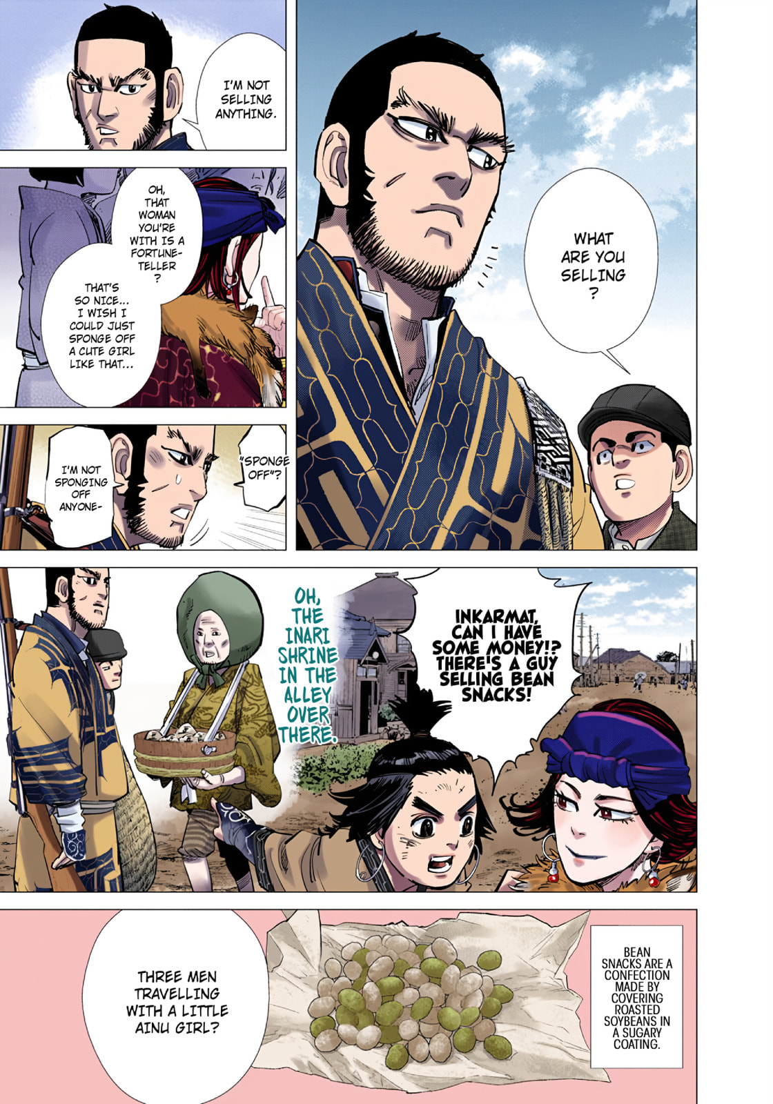 Read Golden Kamuy (Colored) chapter 92 image 2 on Lezhin