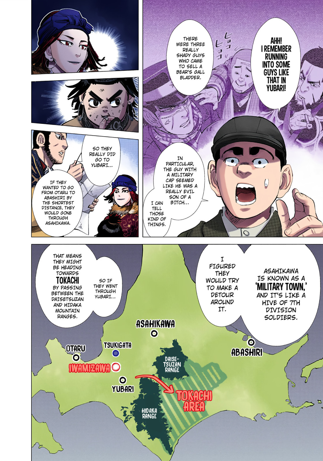 Read Golden Kamuy (Colored) chapter 92 image 3 on Lezhin