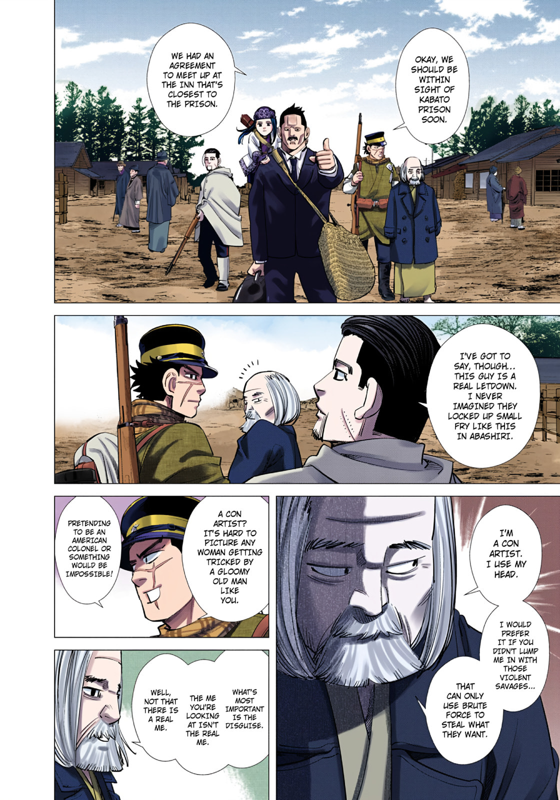 Read Golden Kamuy (Colored) chapter 92 image 5 on Lezhin
