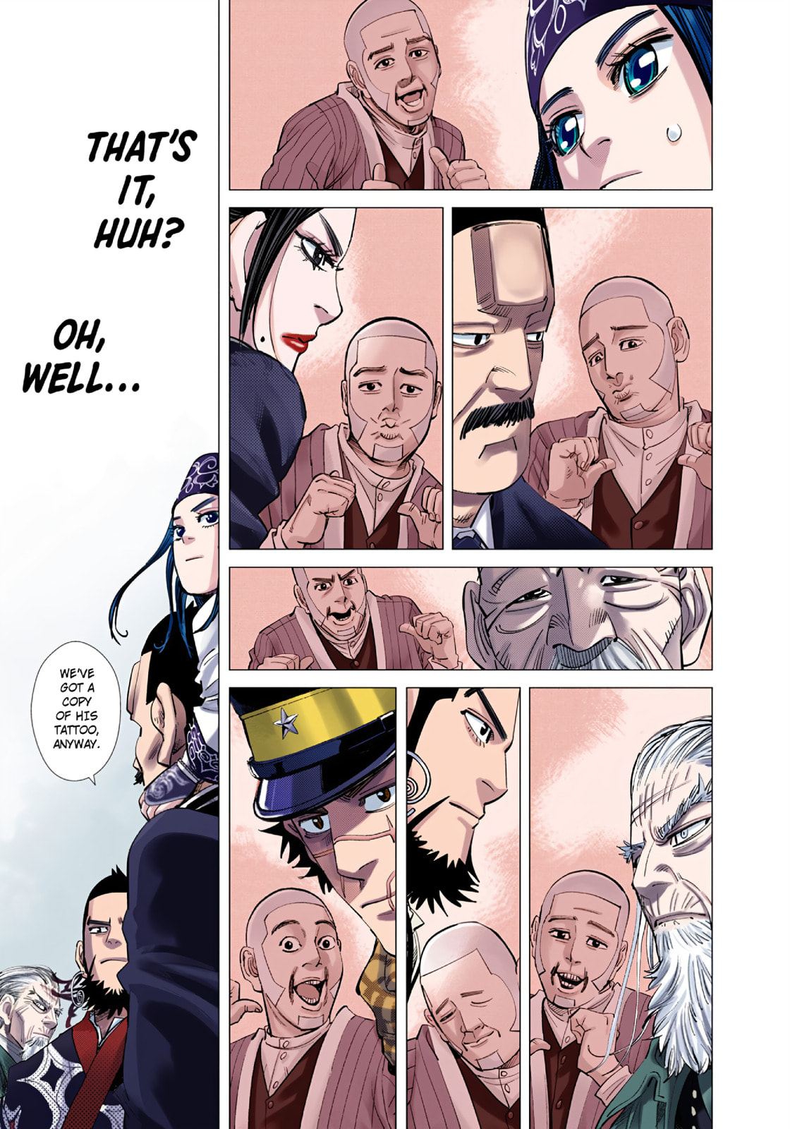 Read Golden Kamuy (Colored) chapter 93 image 13 on Lezhin
