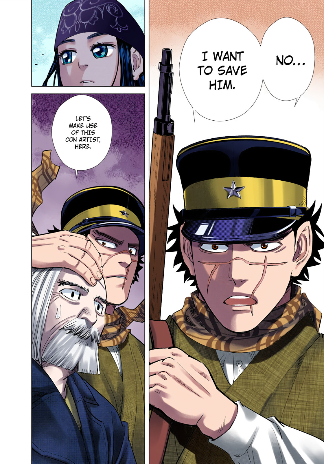 Read Golden Kamuy (Colored) chapter 93 image 14 on Lezhin