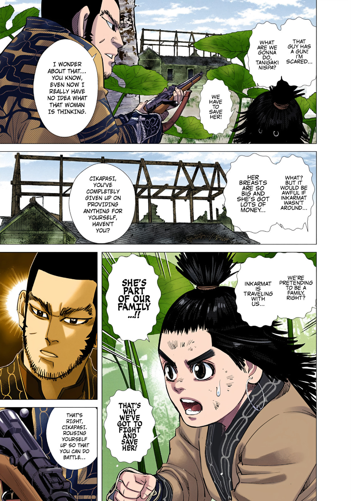 Read Golden Kamuy (Colored) chapter 96 image 11 on Lezhin