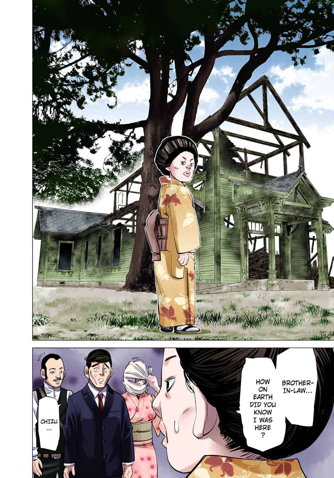 Read Golden Kamuy (Colored) chapter 96 image 8 on Lezhin