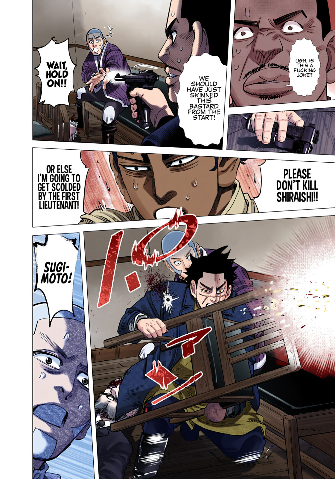 Read Golden Kamuy (Colored) chapter 98 image 11 on Lezhin