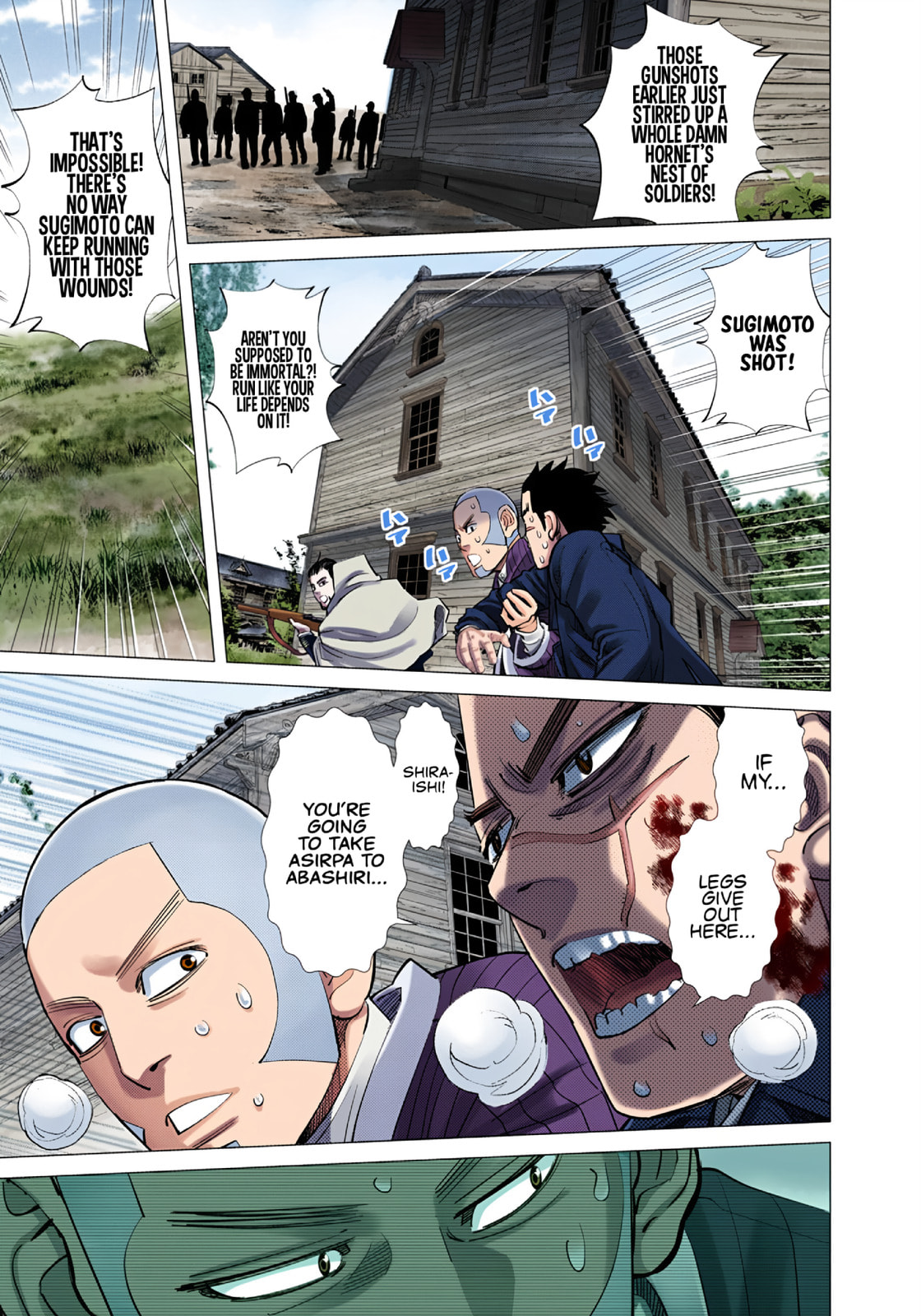 Read Golden Kamuy (Colored) chapter 98 image 14 on Lezhin