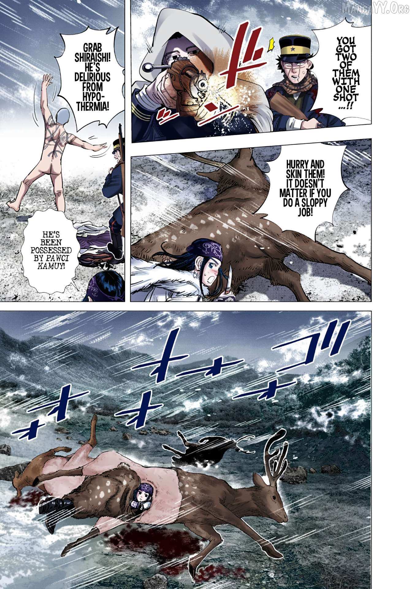 Golden Kamuy - Digital Colored Chapter 100 page 11 - 