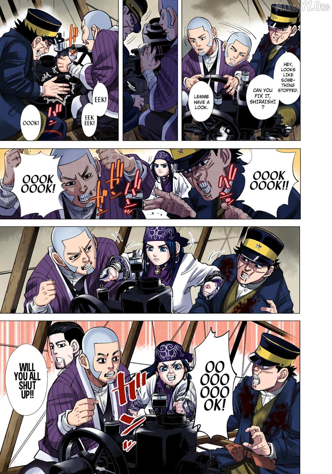 Golden Kamuy - Digital Colored Chapter 100 page 3 - 