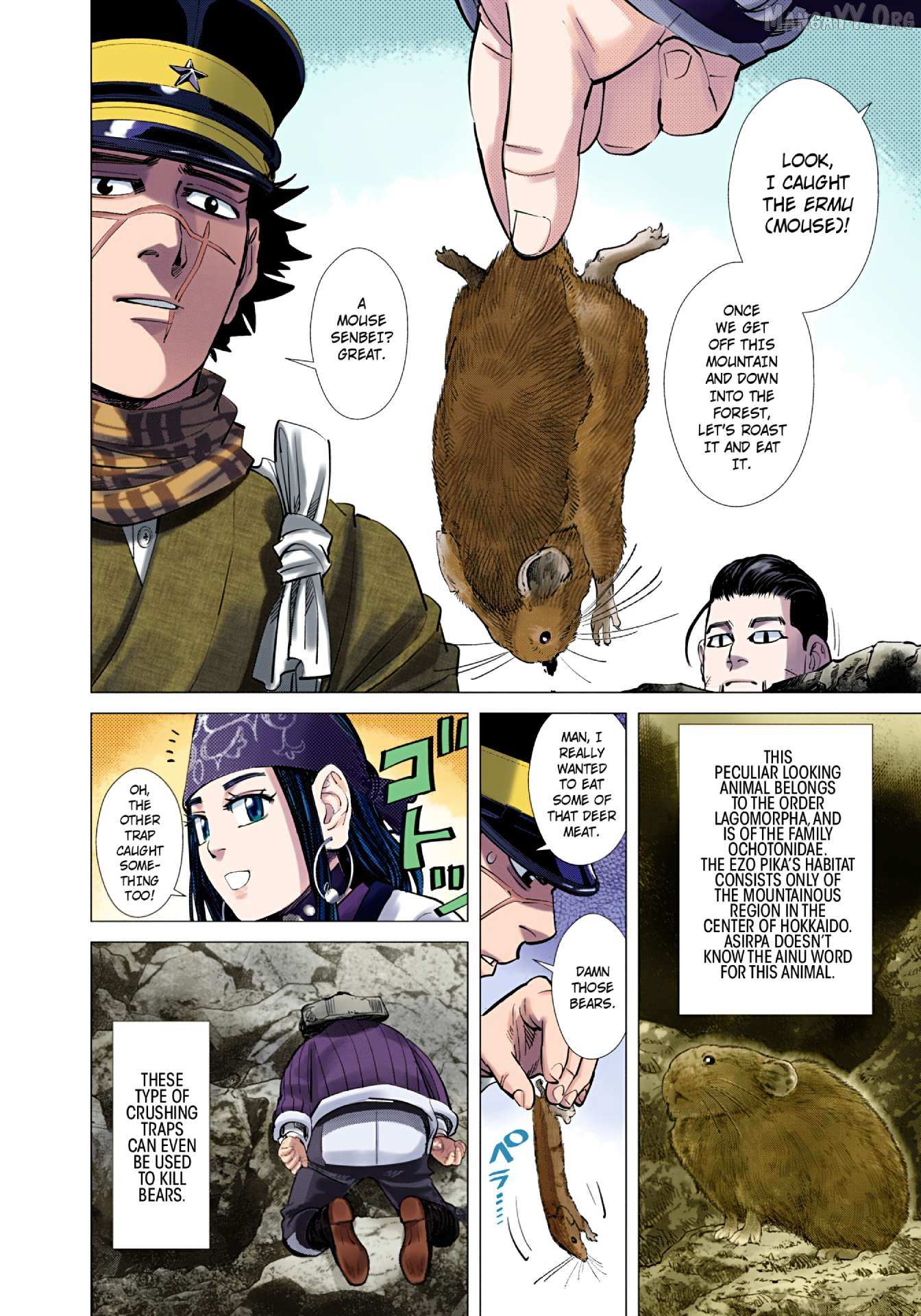 Golden Kamuy - Digital Colored Chapter 101 page 11 - 