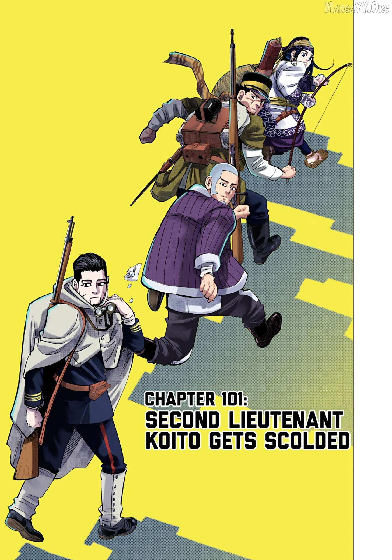 Golden Kamuy - Digital Colored Chapter 101 page 4 - 