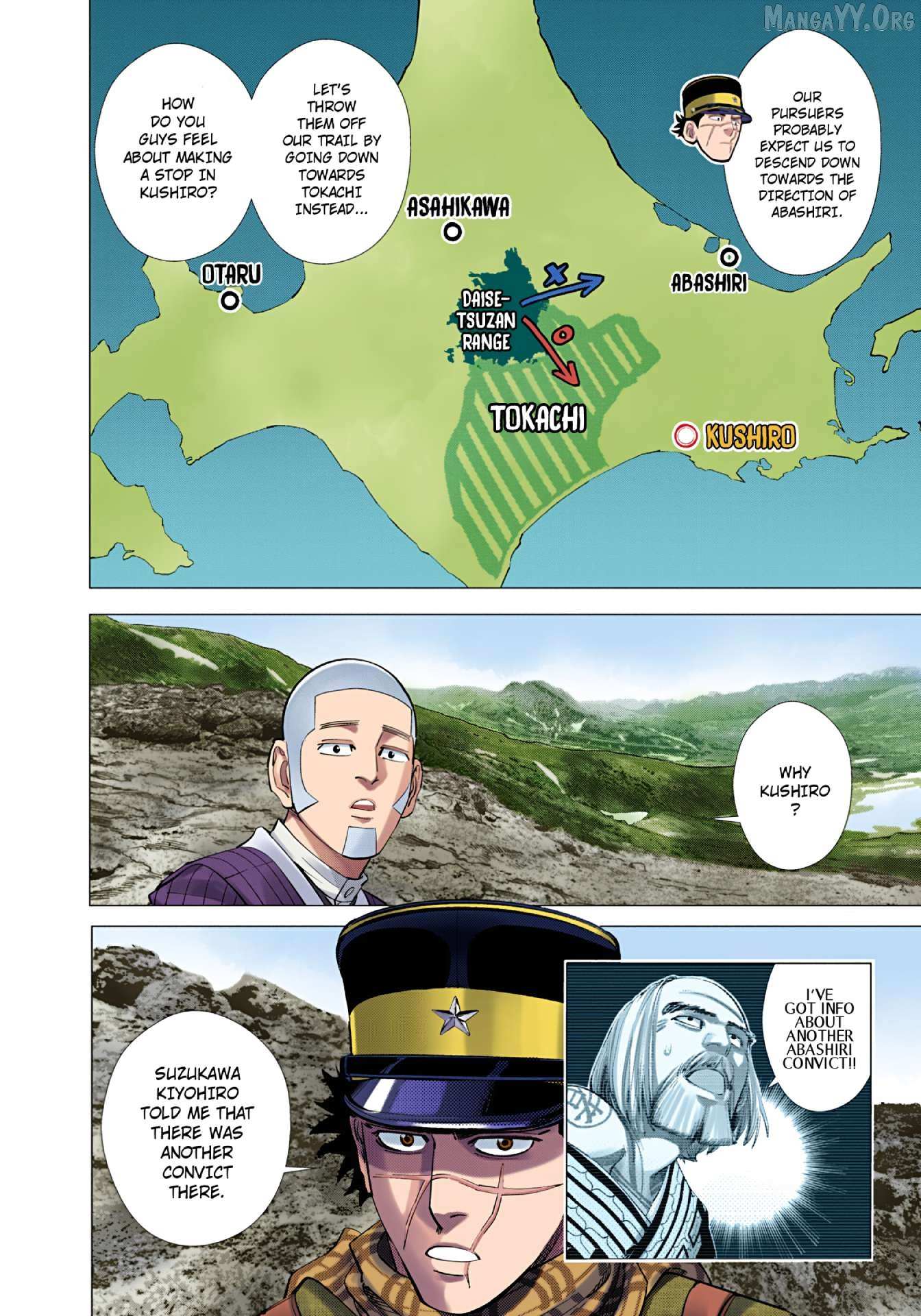 Golden Kamuy - Digital Colored Chapter 101 page 9 - 