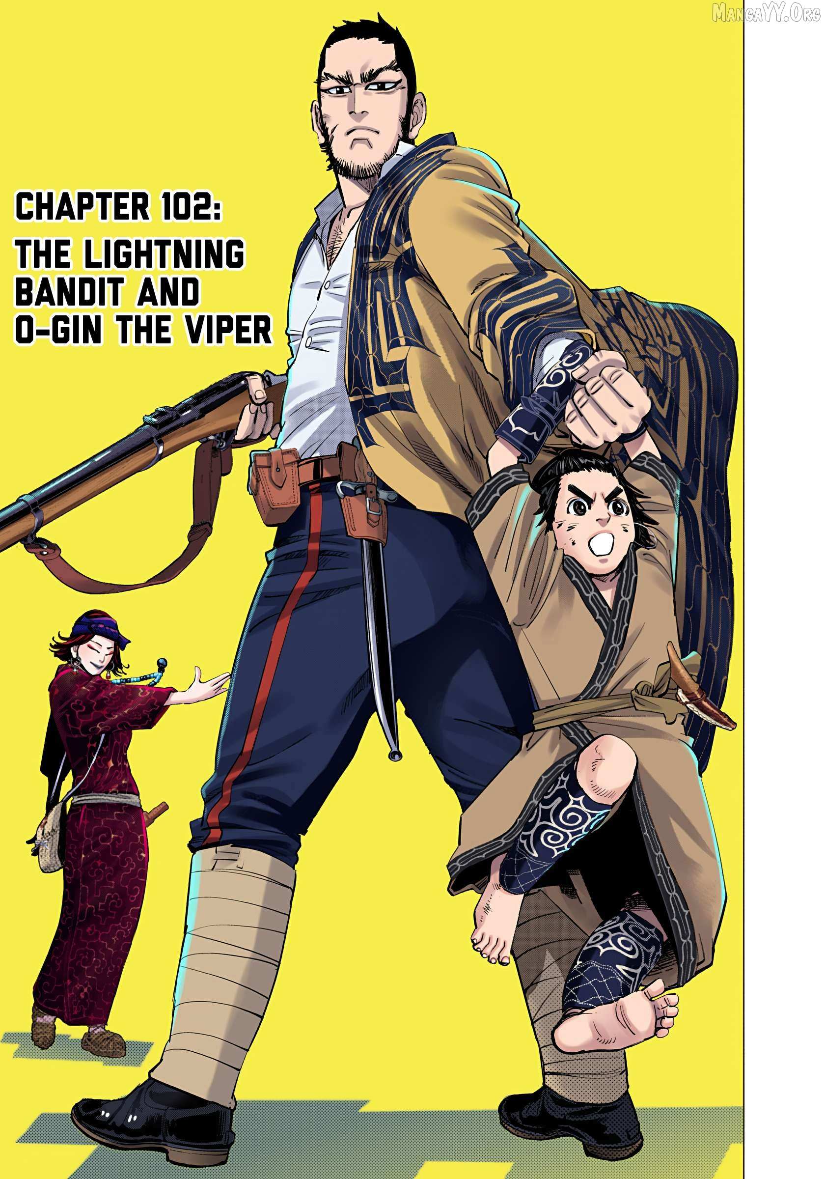 Golden Kamuy - Digital Colored Chapter 102 page 2 - 