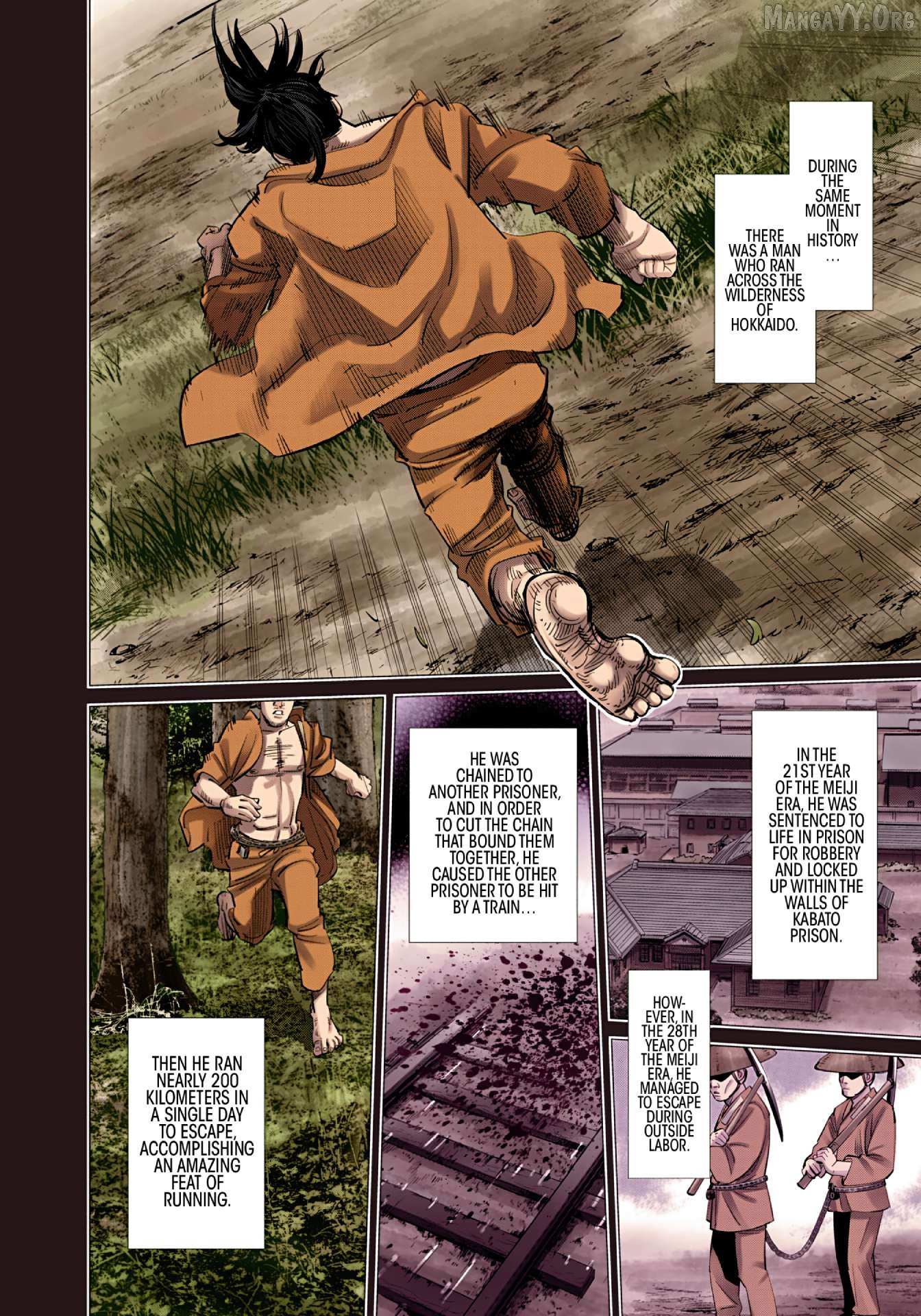 Golden Kamuy - Digital Colored Chapter 102 page 11 - 