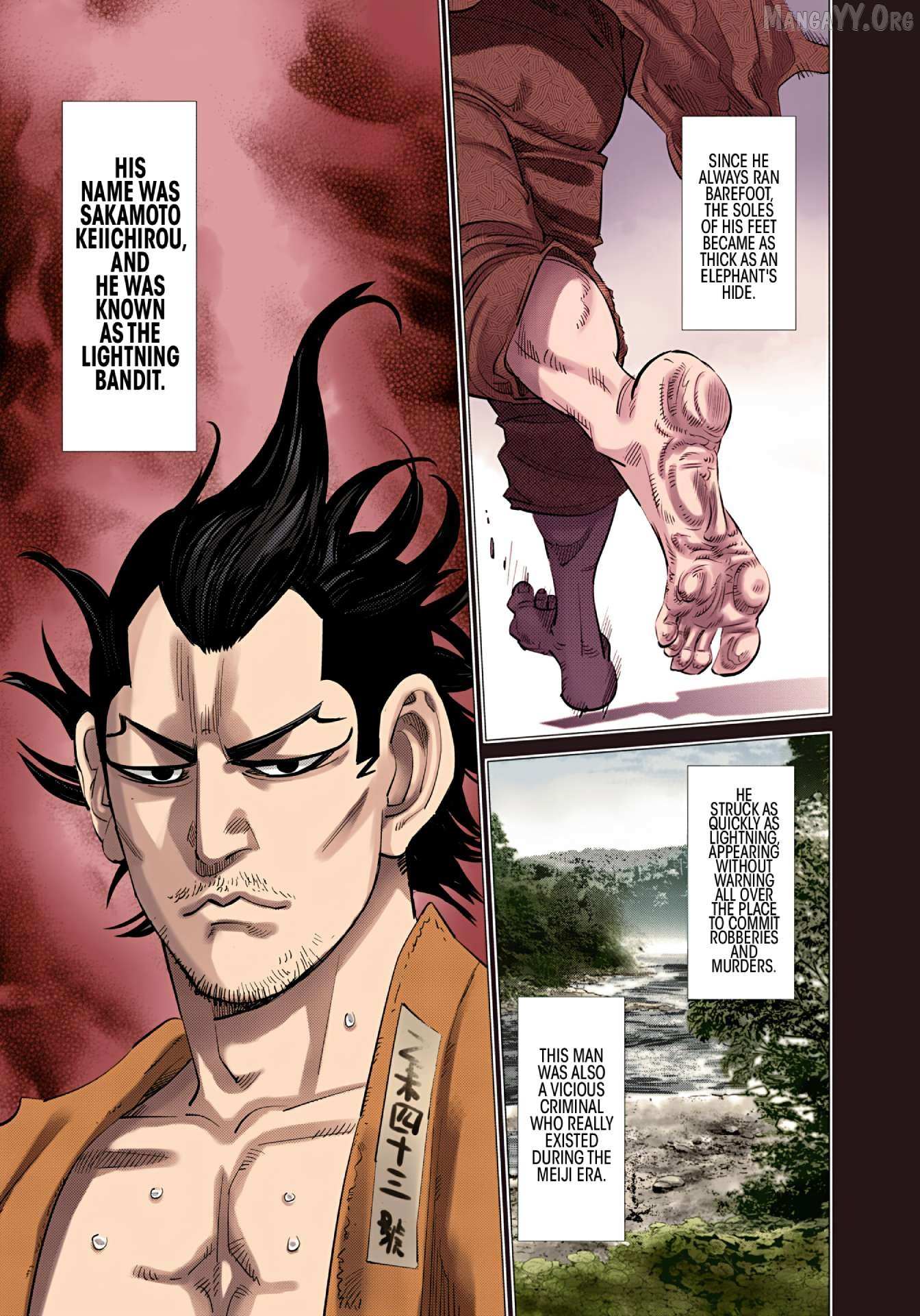 Golden Kamuy - Digital Colored Chapter 102 page 12 - 