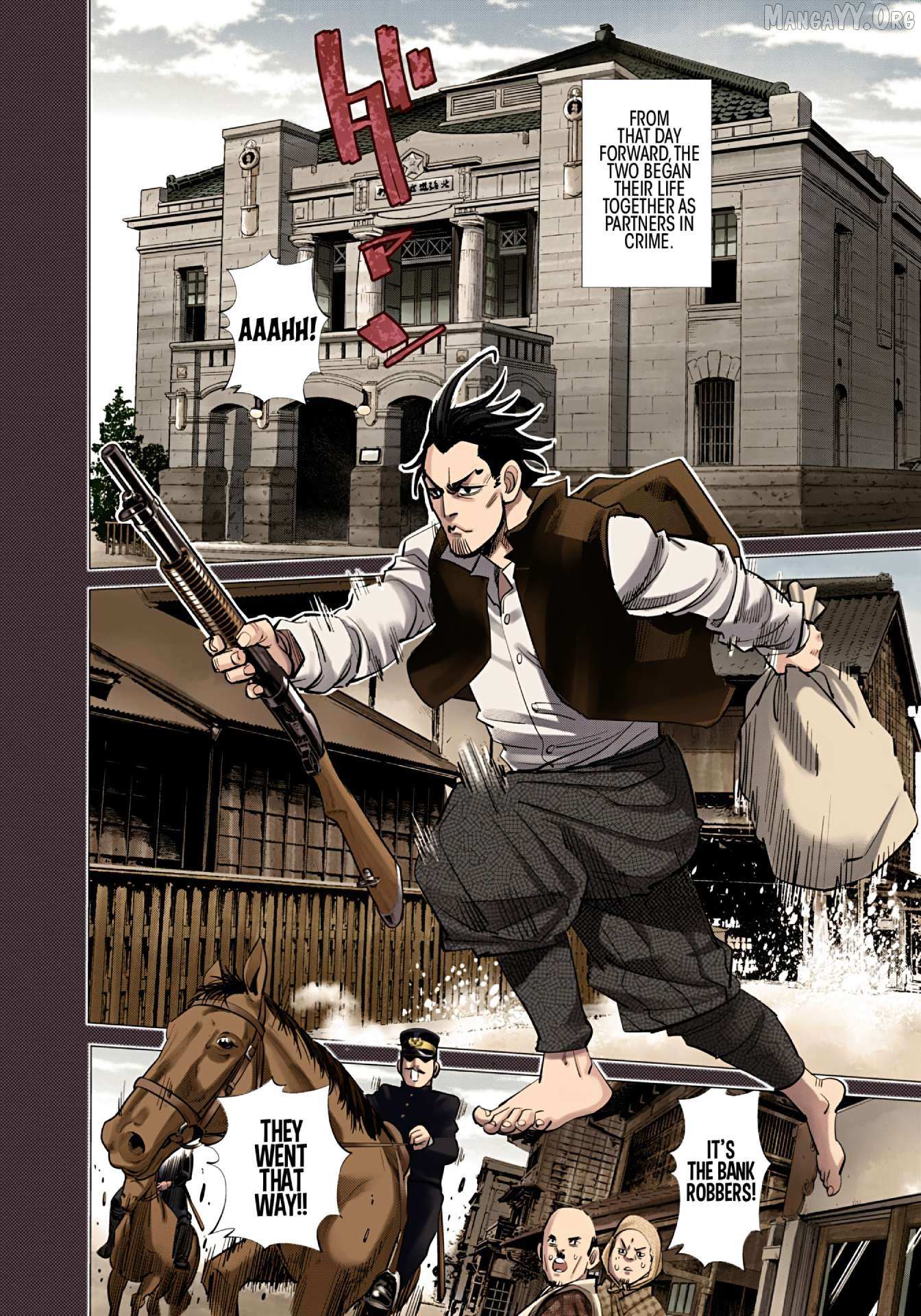 Golden Kamuy - Digital Colored Chapter 102 page 14 - 