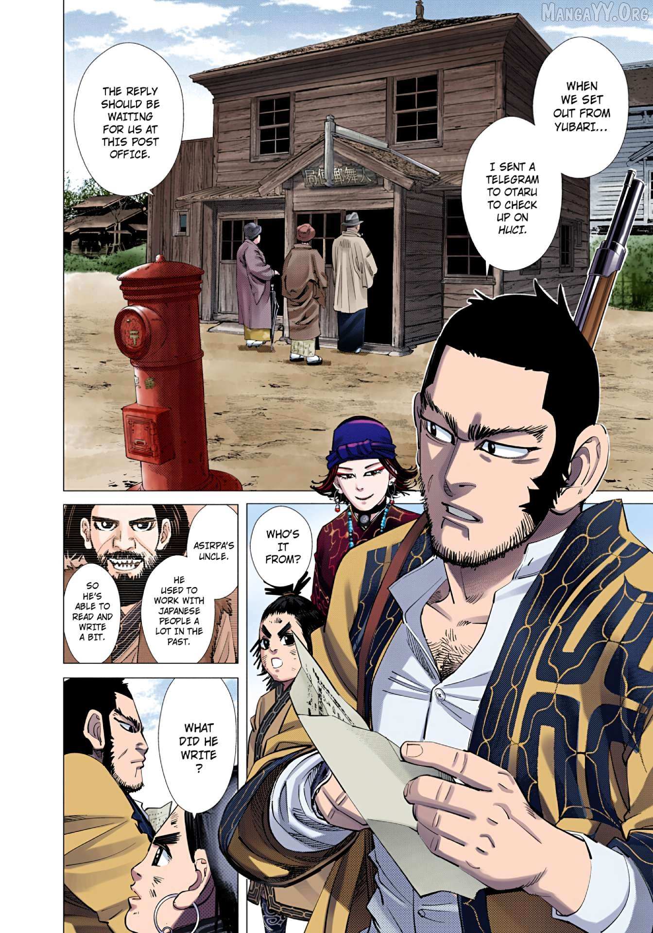 Golden Kamuy - Digital Colored Chapter 102 page 3 - 