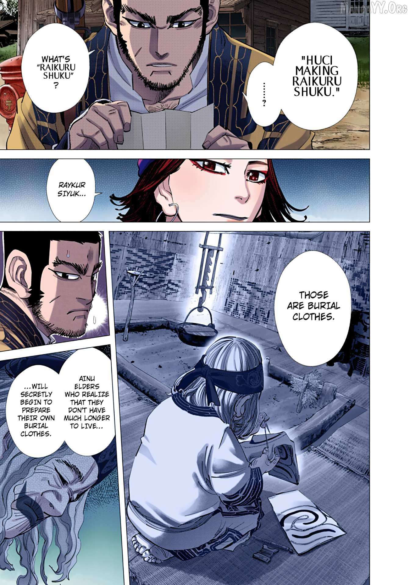 Golden Kamuy - Digital Colored Chapter 102 page 4 - 