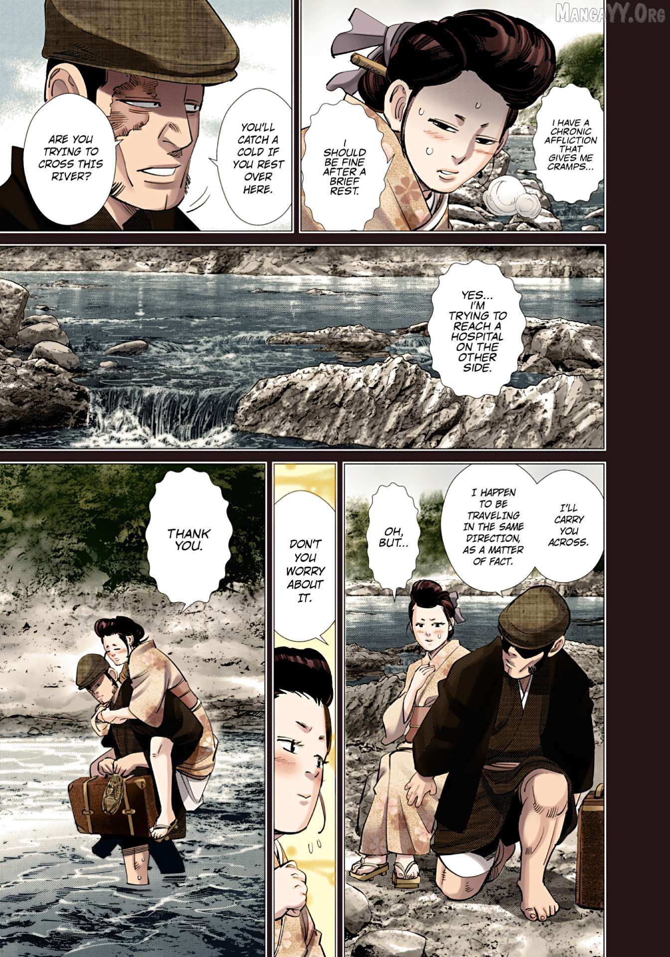Golden Kamuy - Digital Colored Chapter 102 page 8 - 