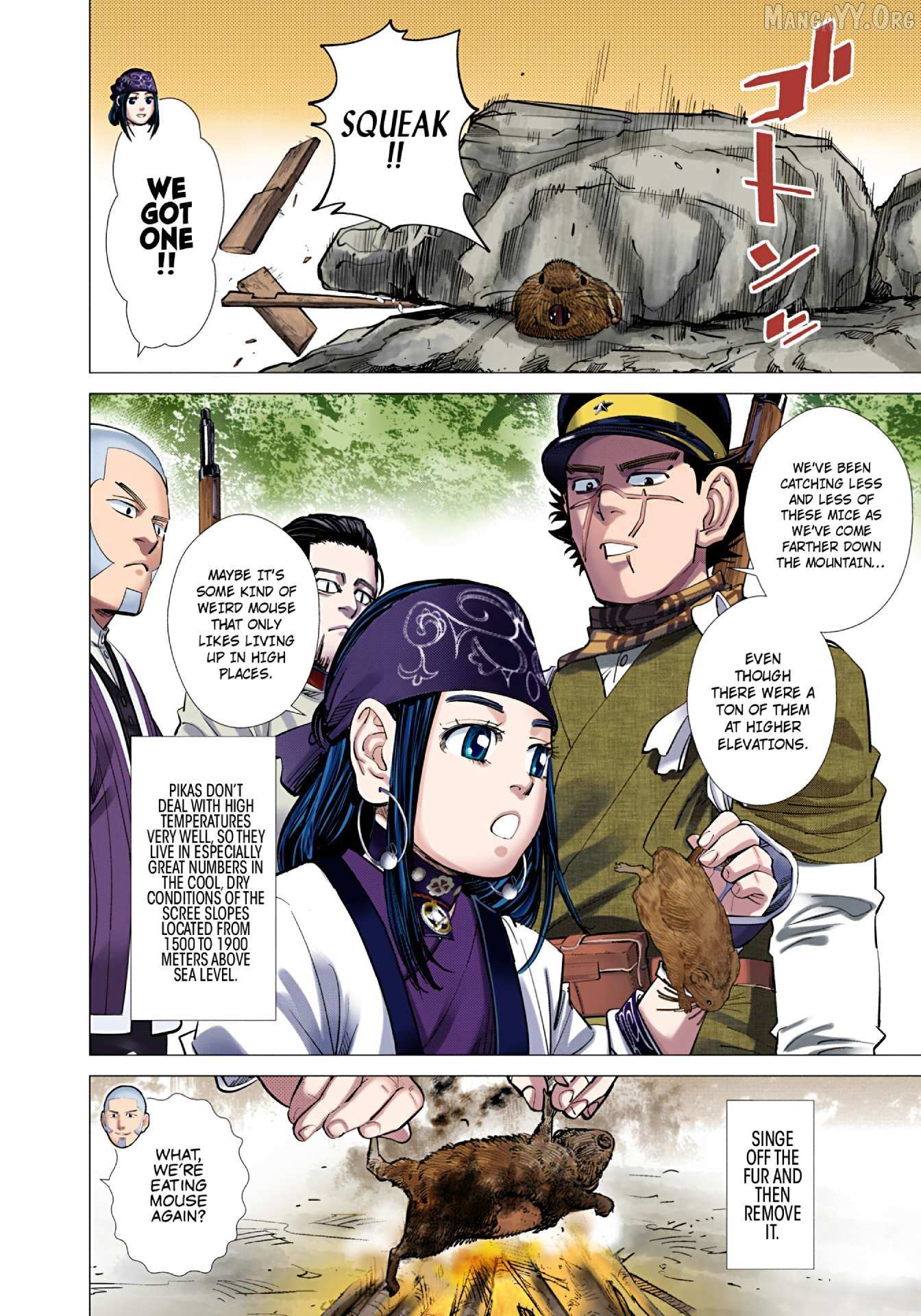 Golden Kamuy - Digital Colored Chapter 103 page 2 - 