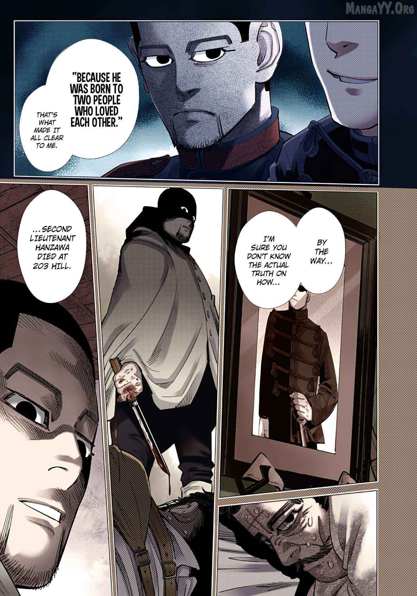 Golden Kamuy - Digital Colored Chapter 103 page 15 - 