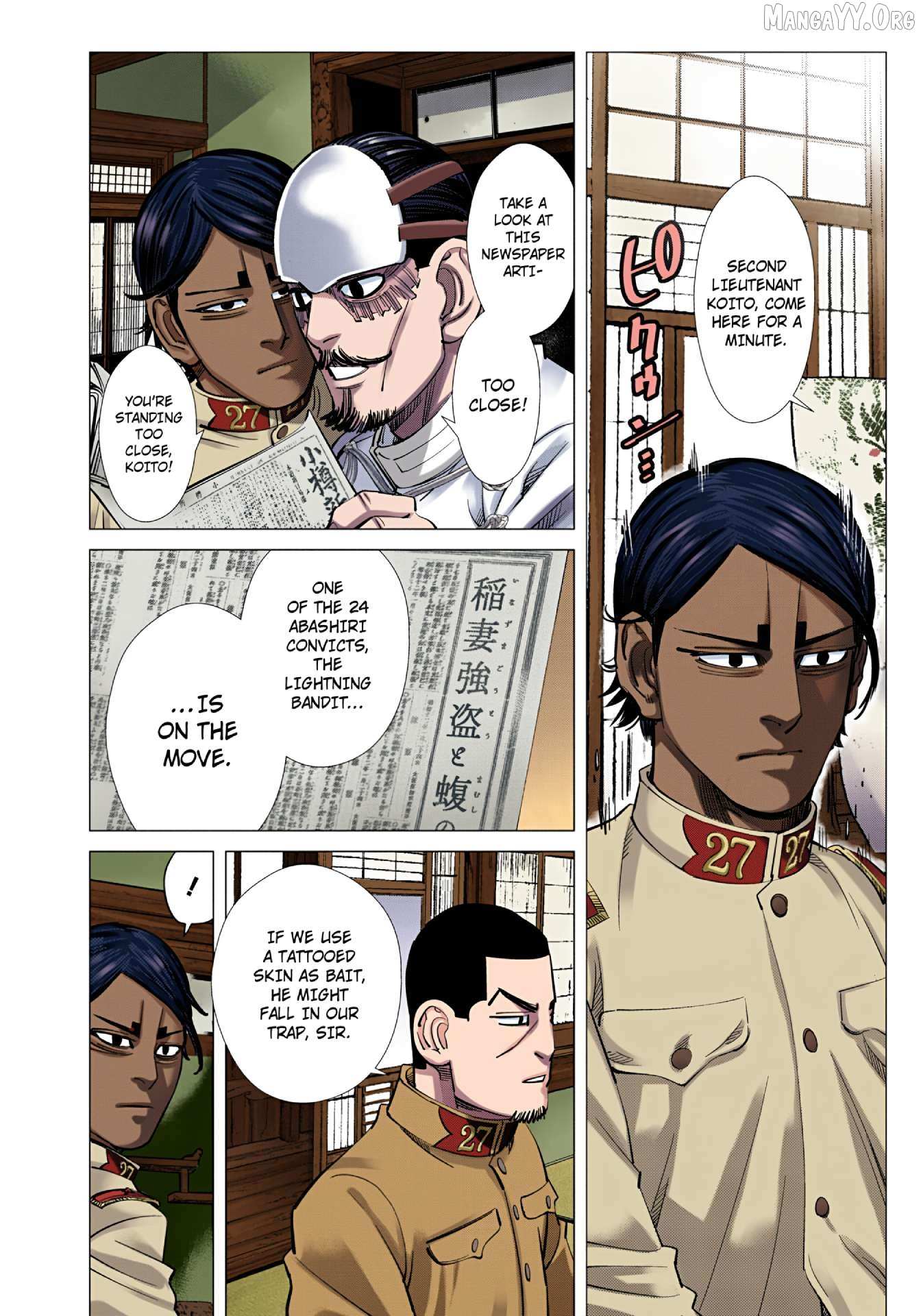 Golden Kamuy - Digital Colored Chapter 103 page 22 - 