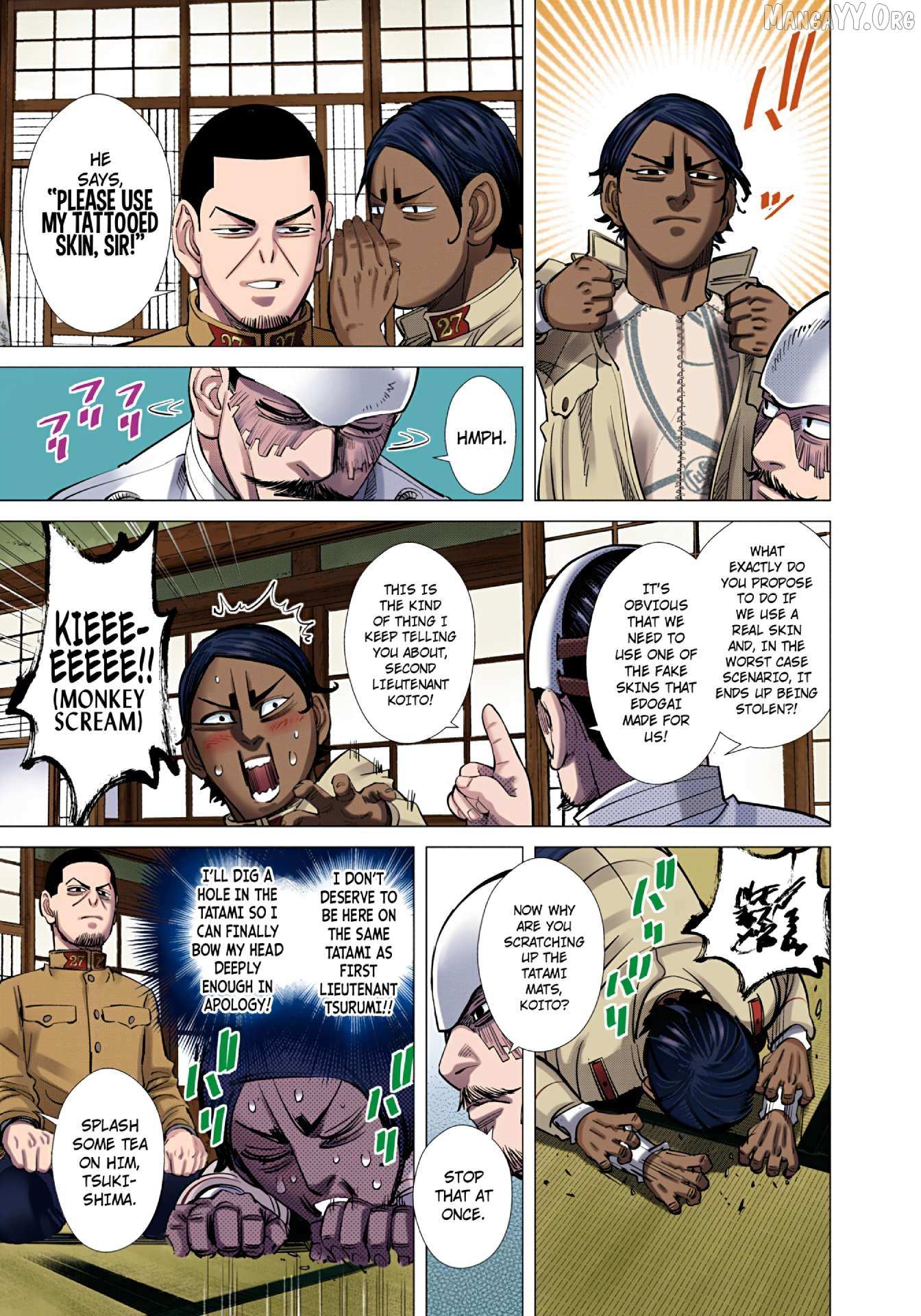 Golden Kamuy - Digital Colored Chapter 103 page 23 - 
