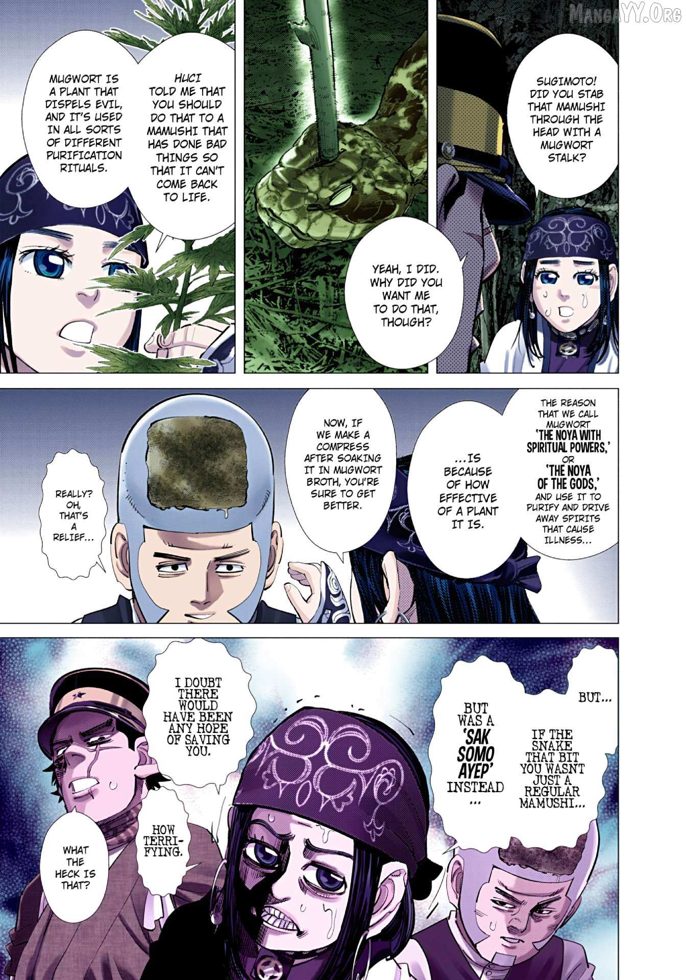 Golden Kamuy - Digital Colored Chapter 104 page 12 - 