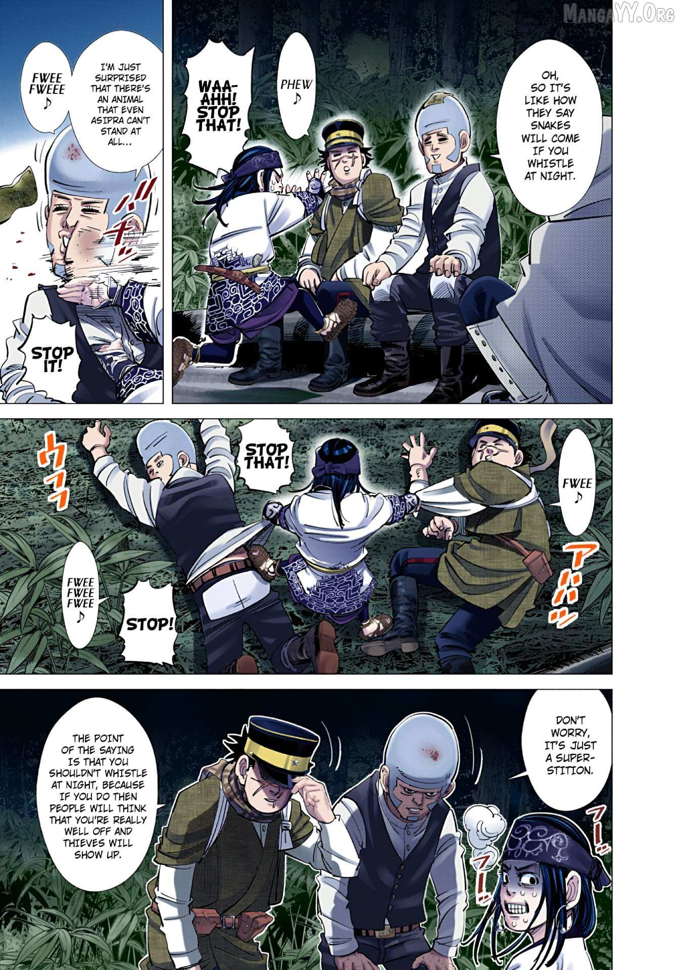 Golden Kamuy - Digital Colored Chapter 104 page 14 - 