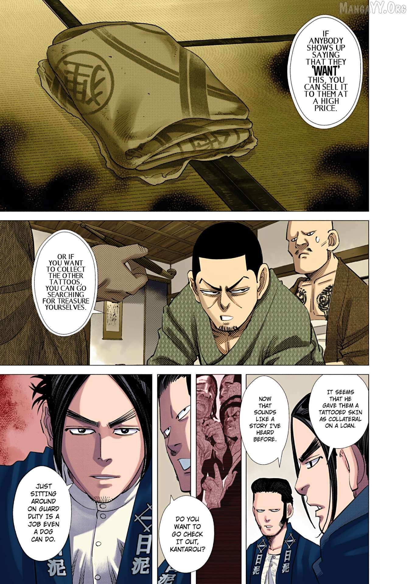 Golden Kamuy - Digital Colored Chapter 104 page 3 - 