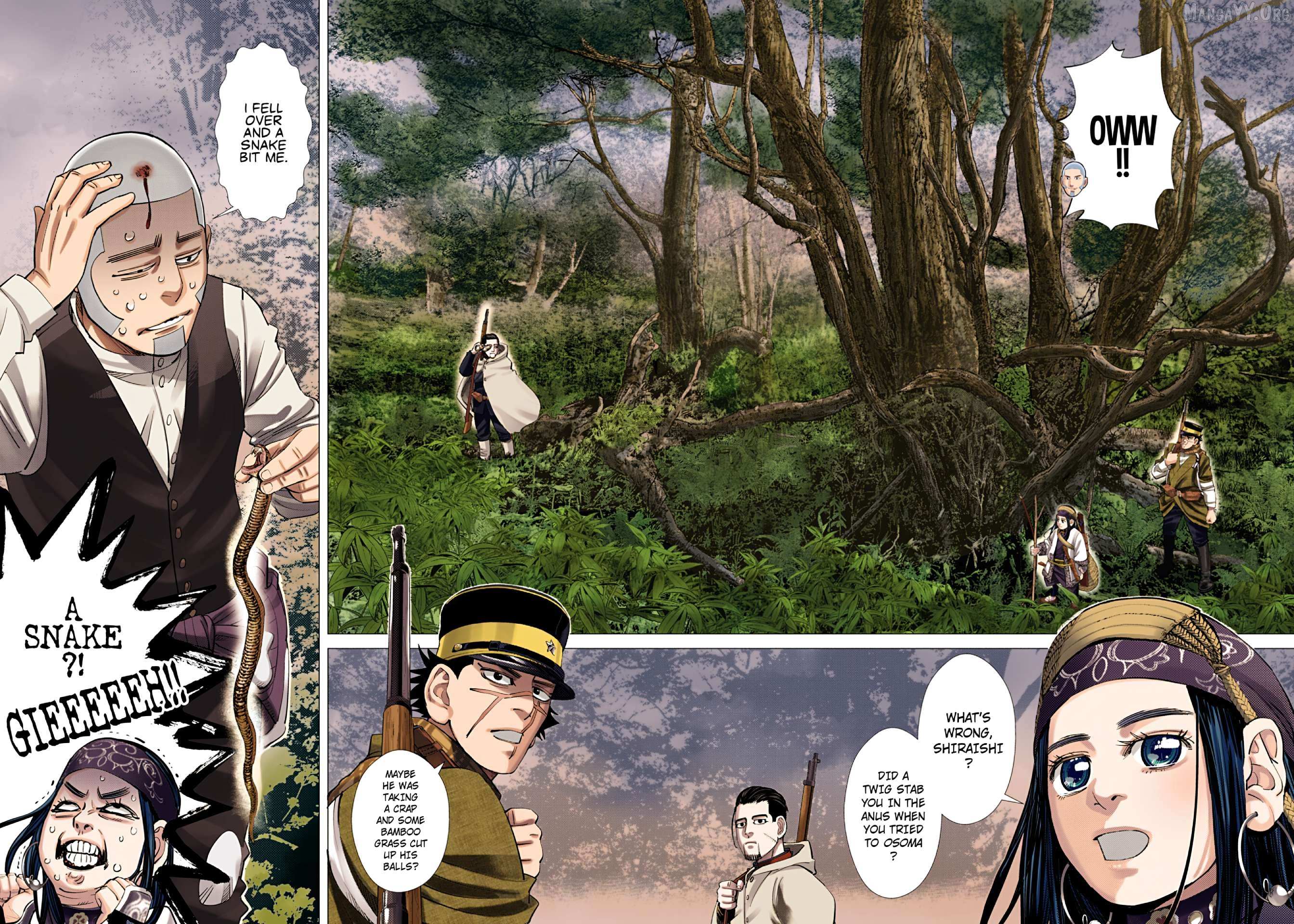 Golden Kamuy - Digital Colored Chapter 104 page 8 - 