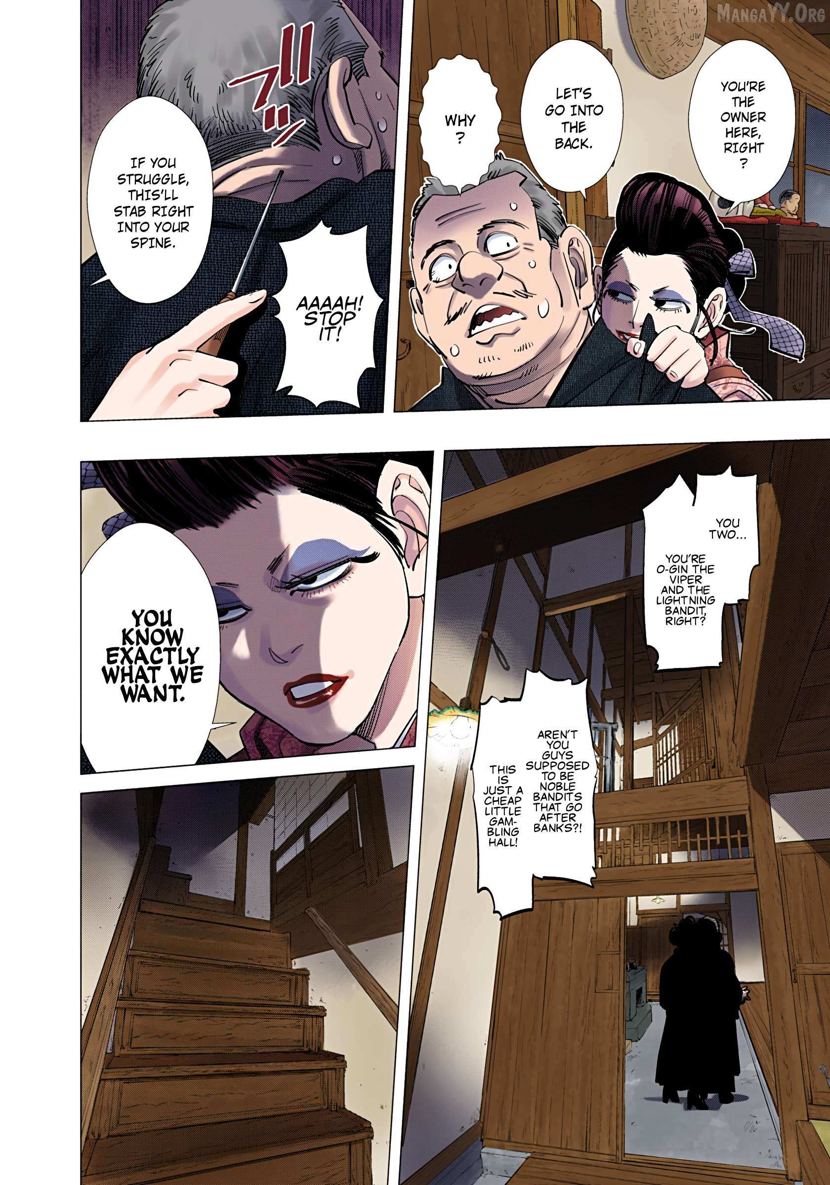 Golden Kamuy - Digital Colored Chapter 105 page 11 - 