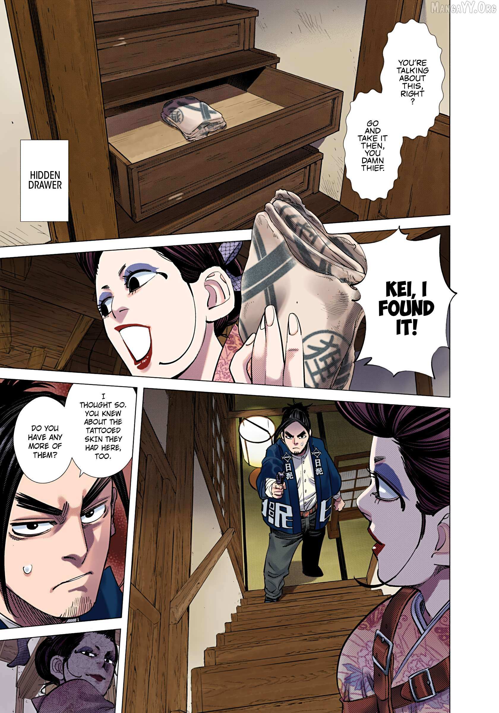 Golden Kamuy - Digital Colored Chapter 105 page 12 - 