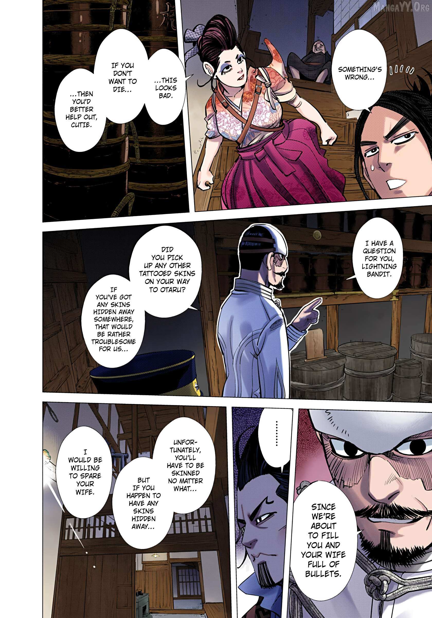 Golden Kamuy - Digital Colored Chapter 105 page 15 - 
