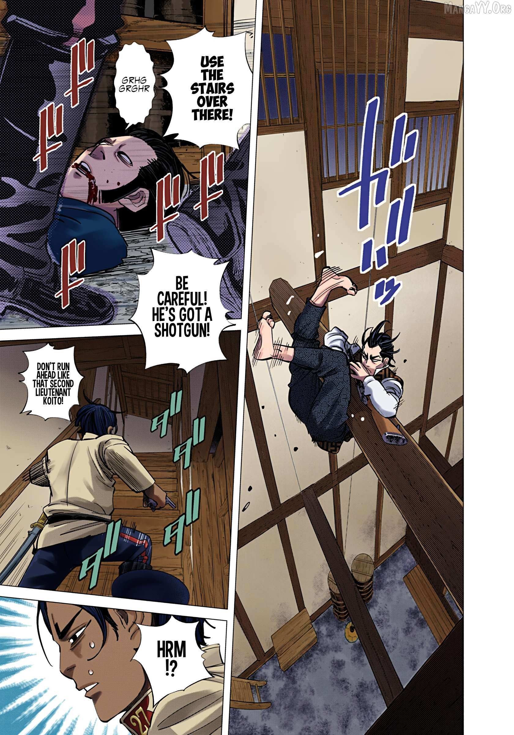 Golden Kamuy - Digital Colored Chapter 105 page 18 - 