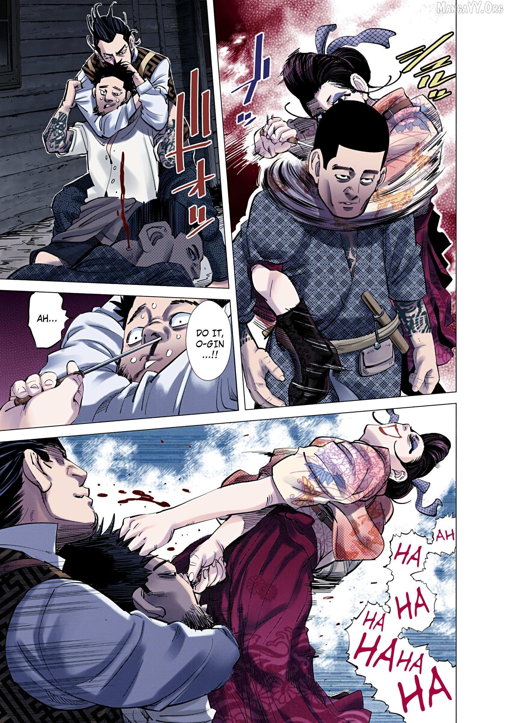 Golden Kamuy - Digital Colored Chapter 105 page 8 - 