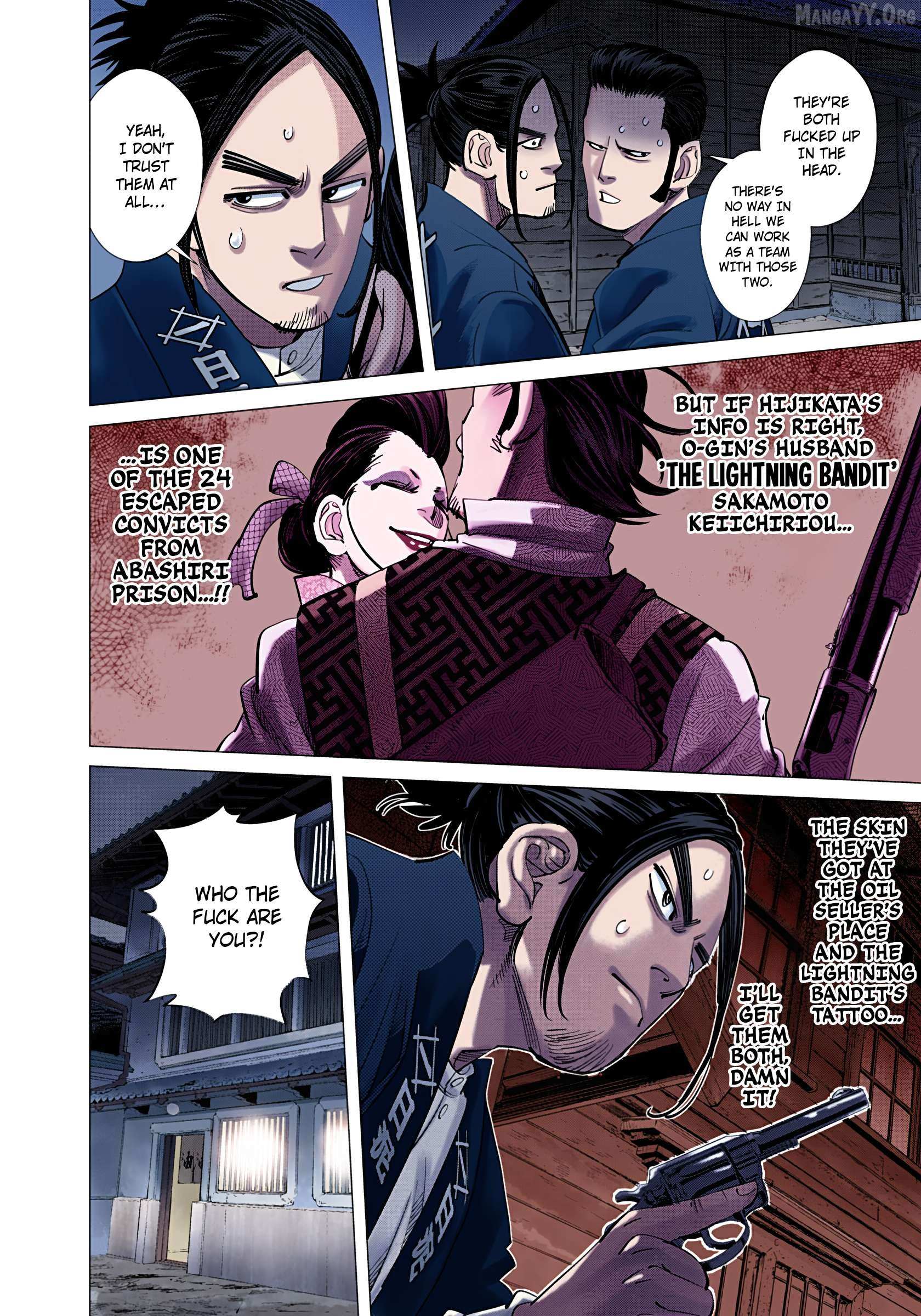 Golden Kamuy - Digital Colored Chapter 105 page 9 - 