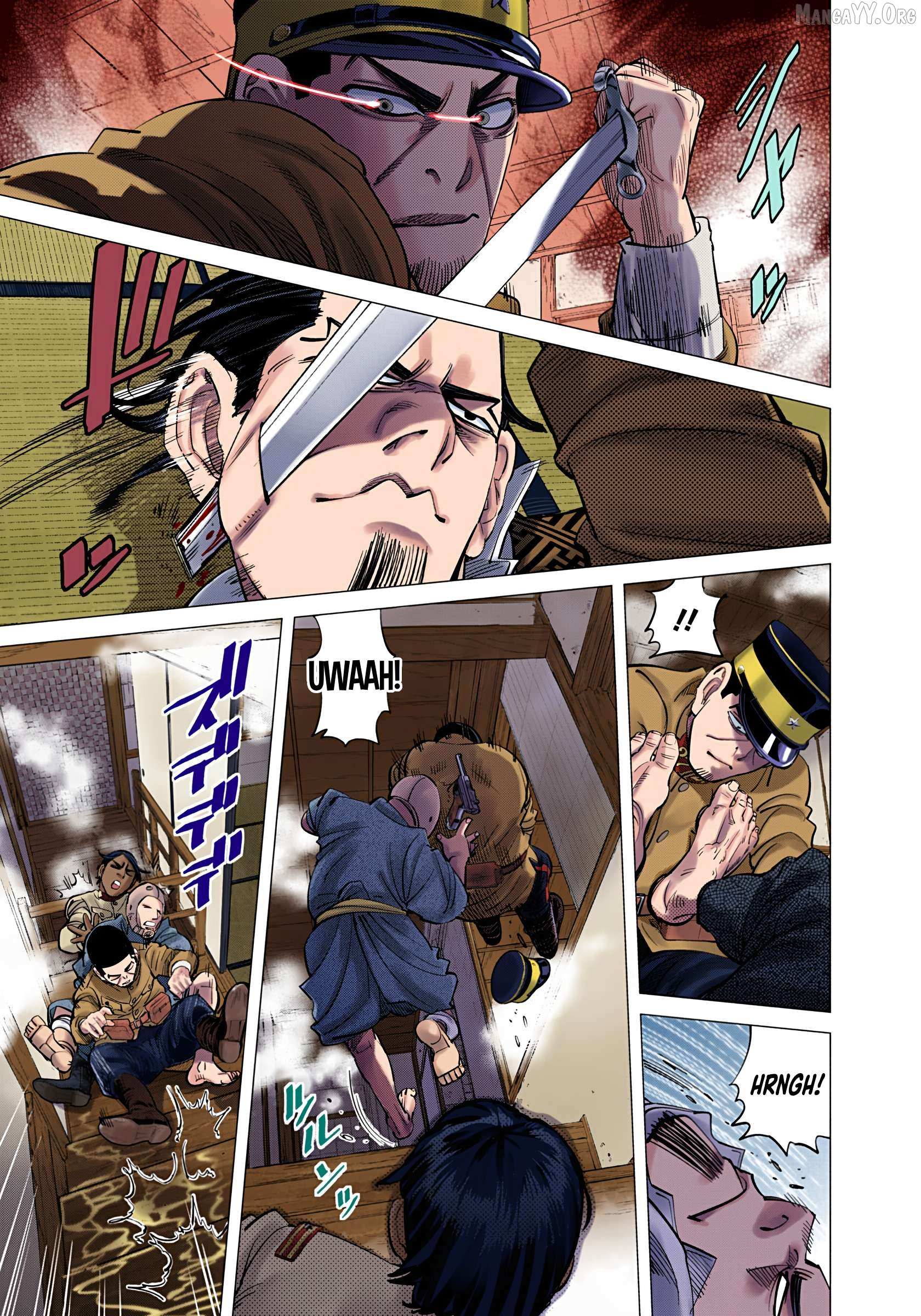 Golden Kamuy - Digital Colored Chapter 106 page 12 - 