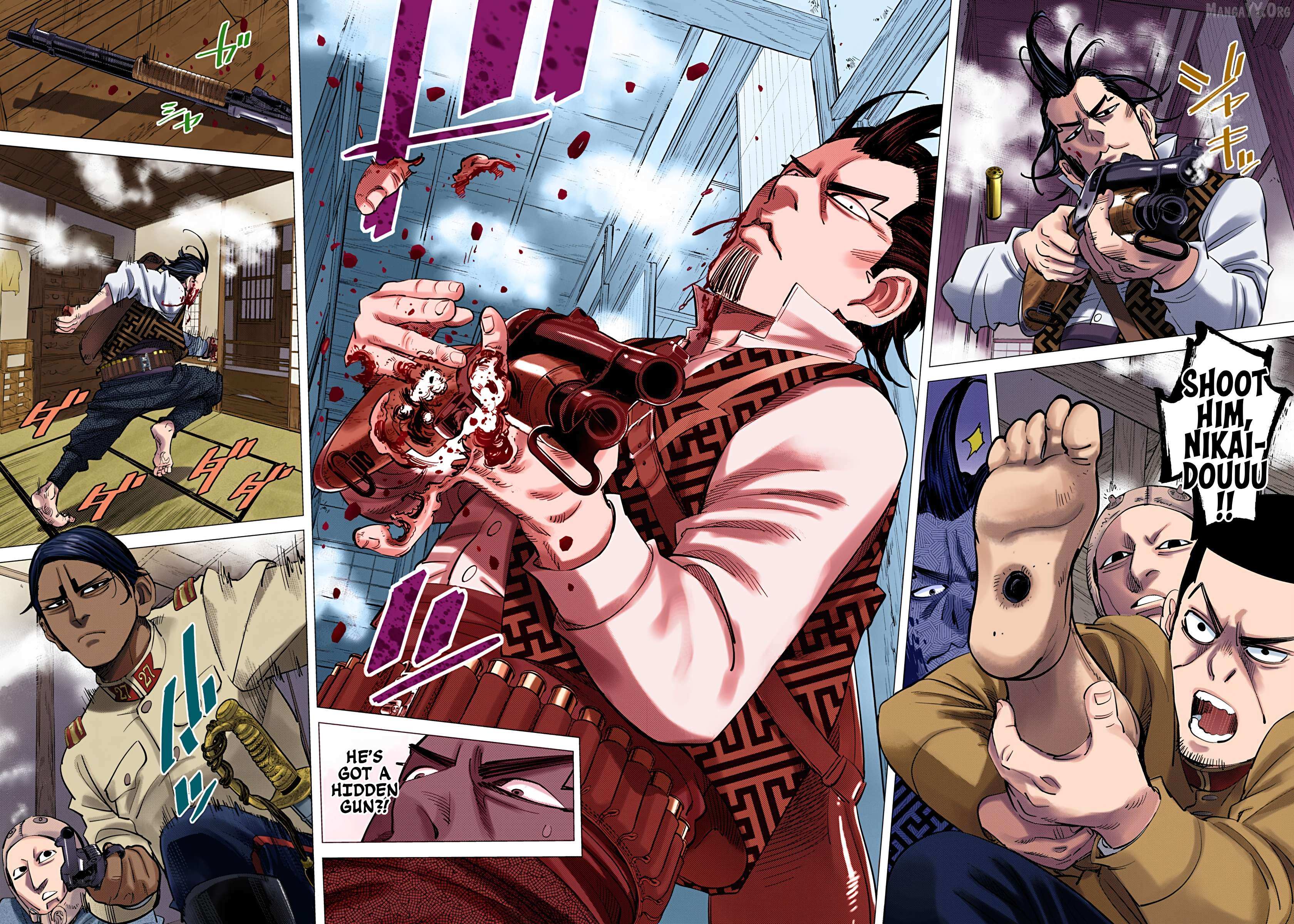 Golden Kamuy - Digital Colored Chapter 106 page 13 - 