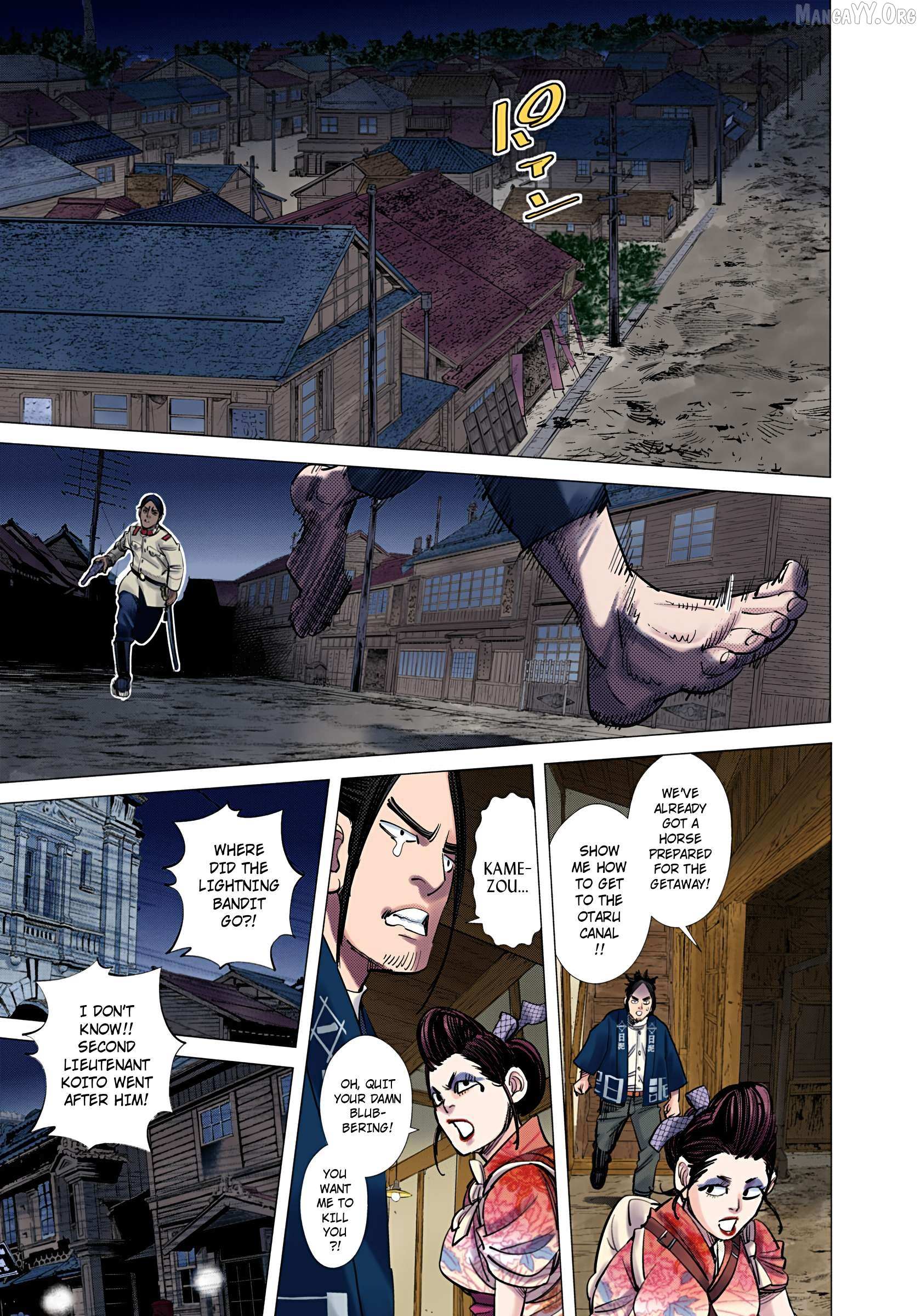 Golden Kamuy - Digital Colored Chapter 106 page 15 - 