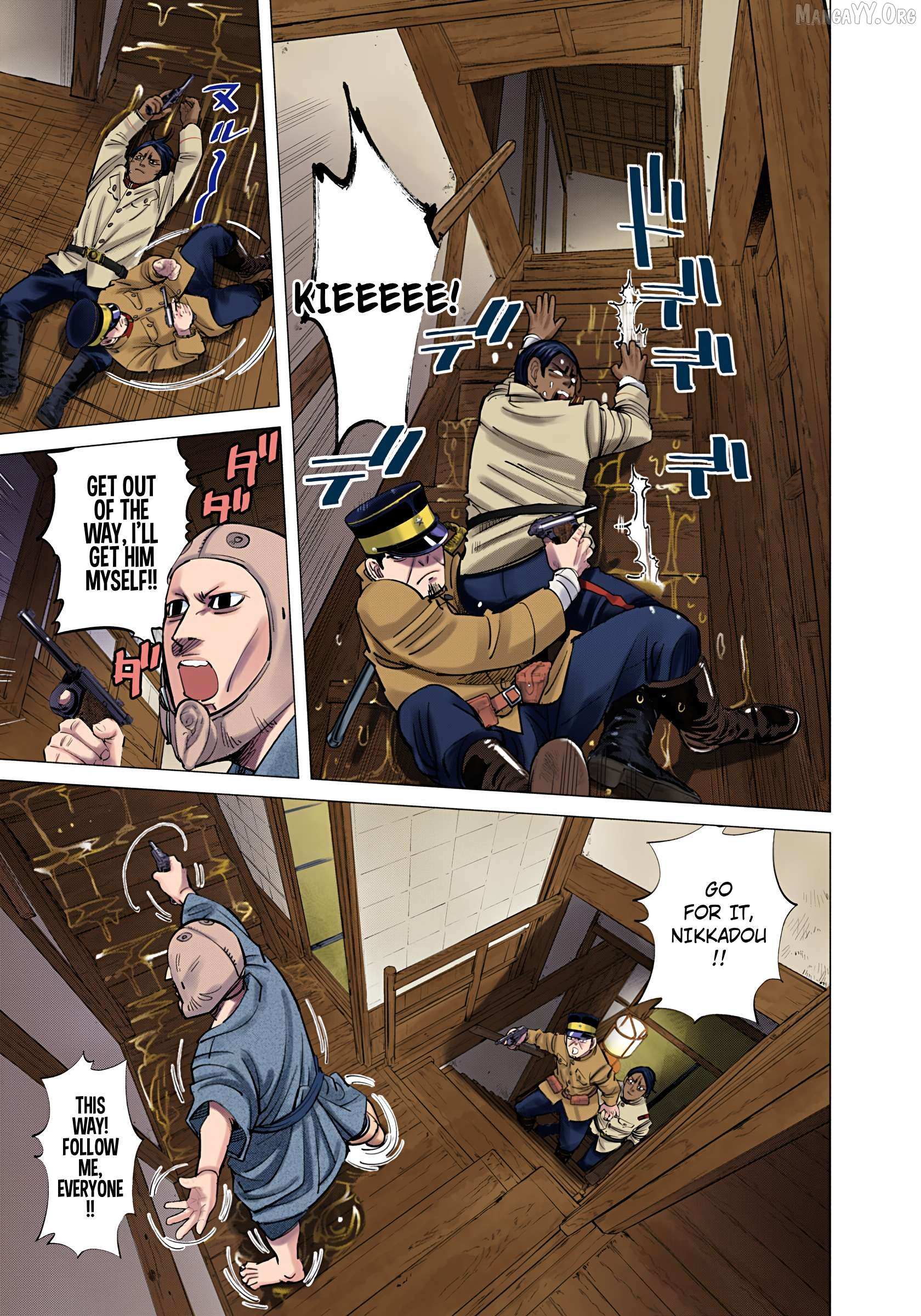 Golden Kamuy - Digital Colored Chapter 106 page 4 - 