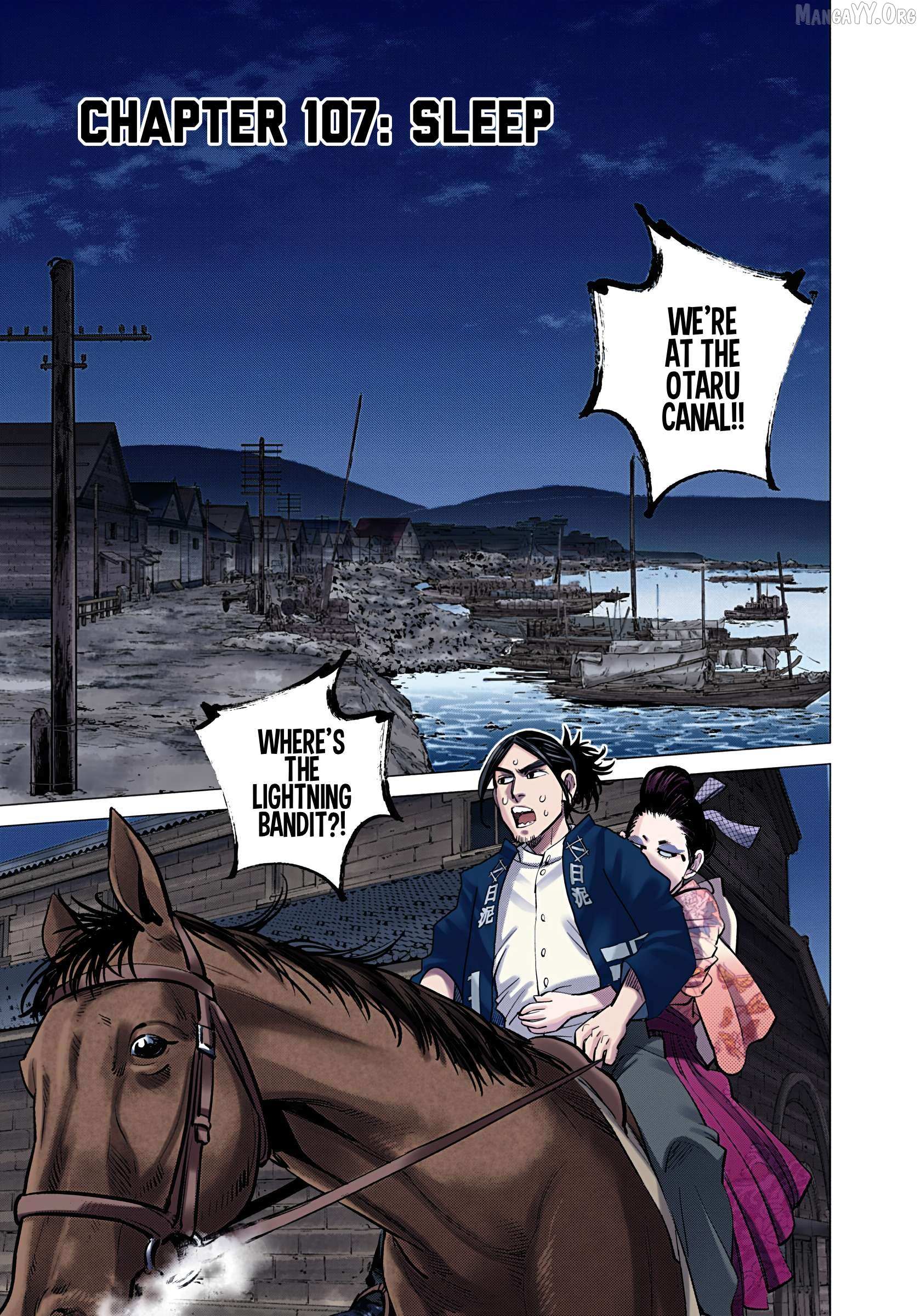 Golden Kamuy - Digital Colored Chapter 107 page 2 - 