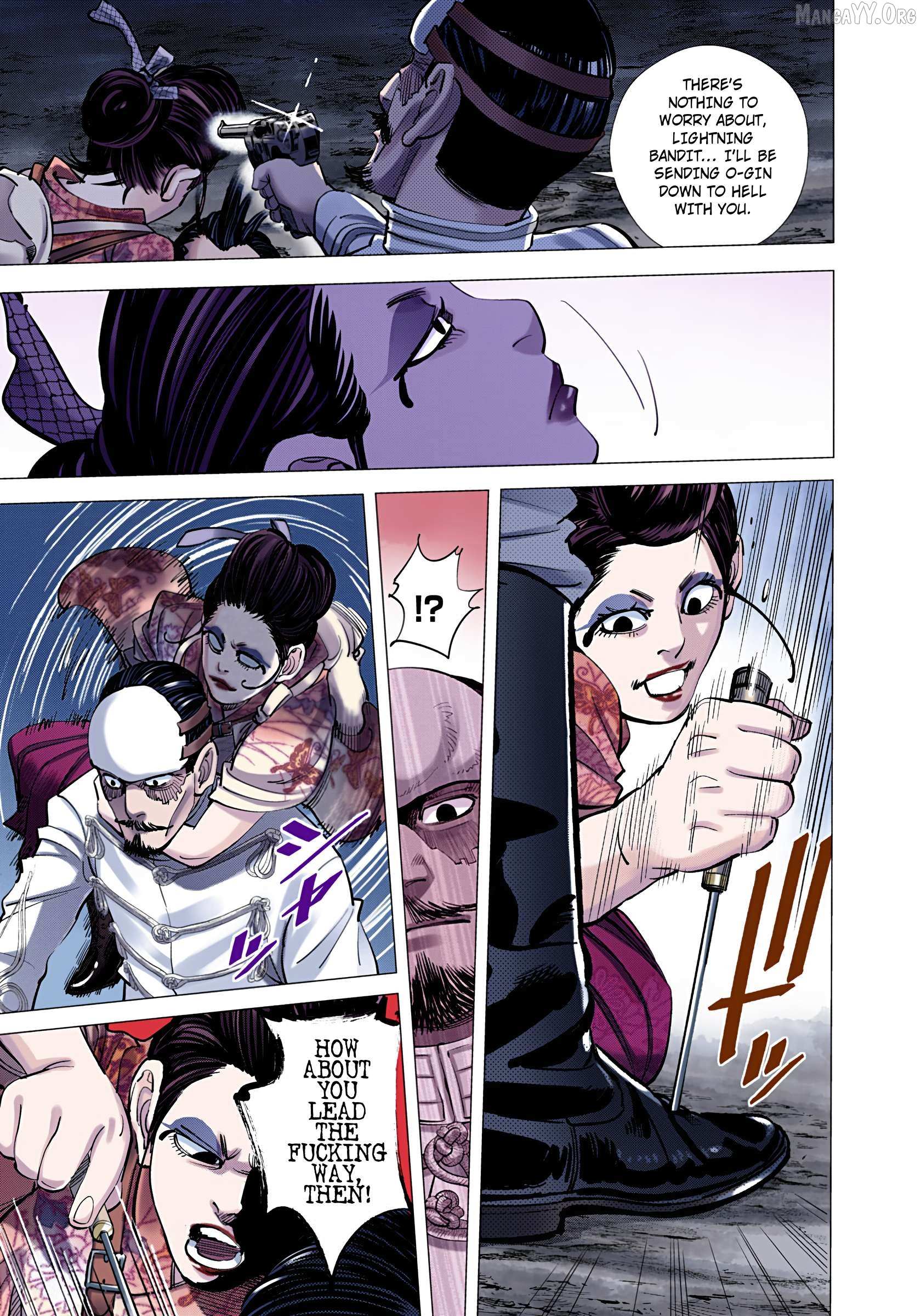 Golden Kamuy - Digital Colored Chapter 107 page 8 - 