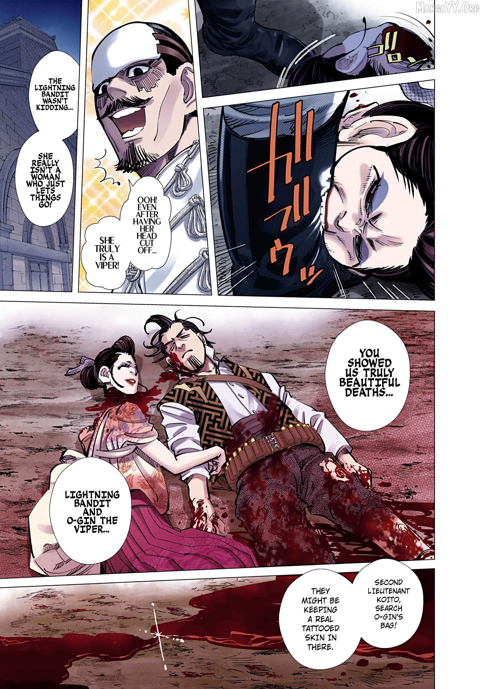 Golden Kamuy - Digital Colored Chapter 107 page 10 - 