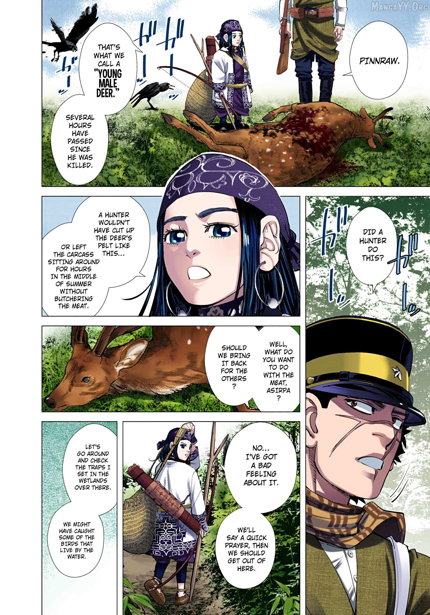 Golden Kamuy - Digital Colored Chapter 108 page 3 - 