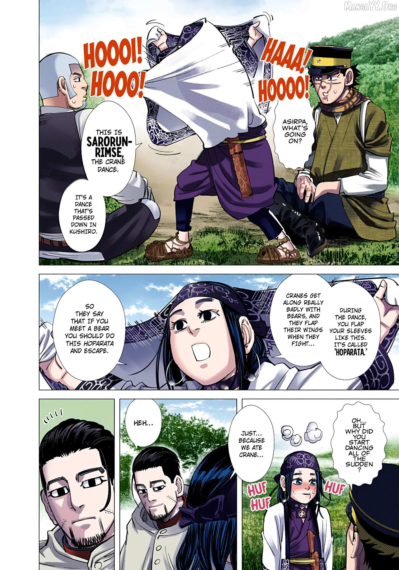 Golden Kamuy - Digital Colored Chapter 108 page 10 - 
