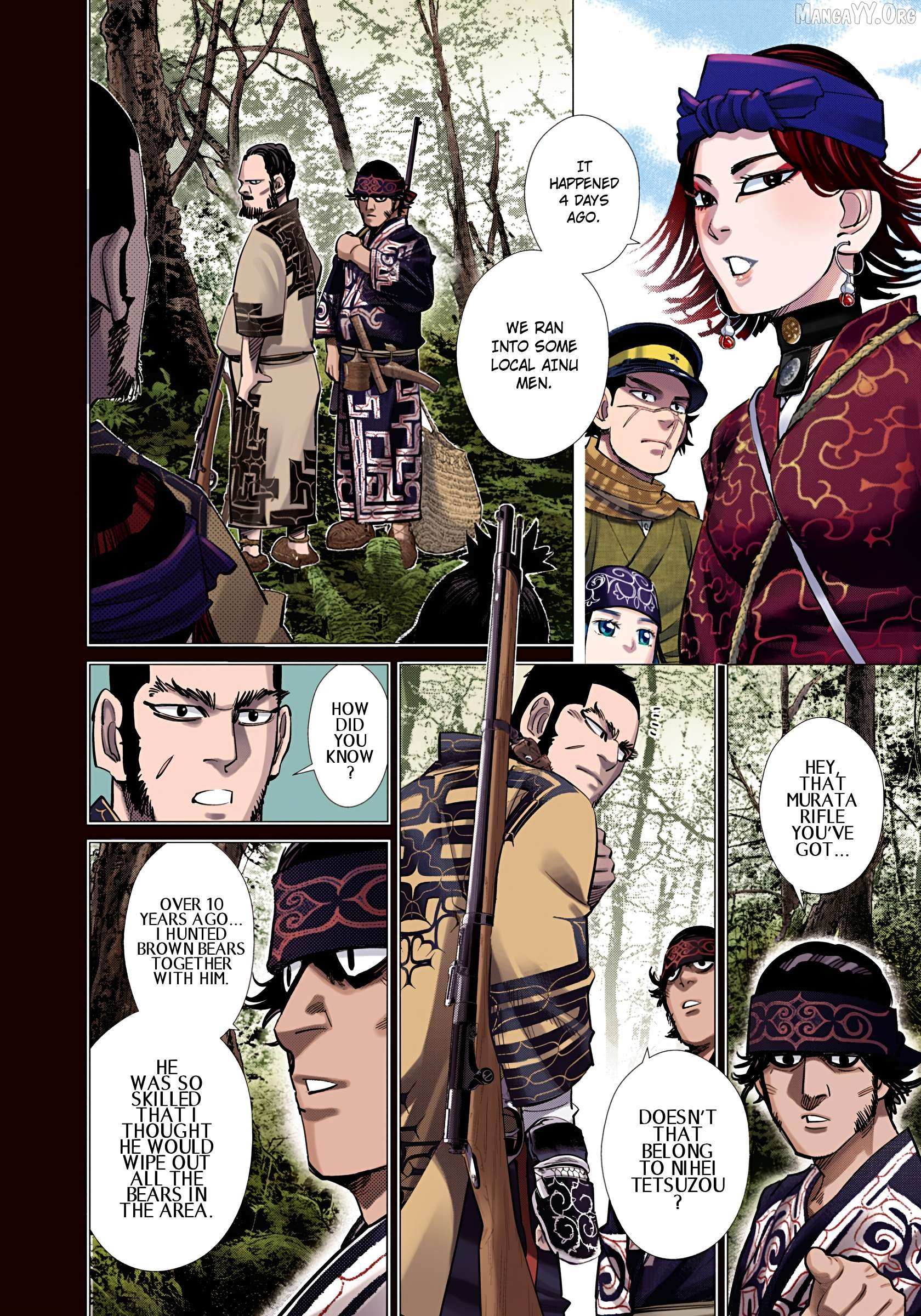 Golden Kamuy - Digital Colored Chapter 109 page 2 - 