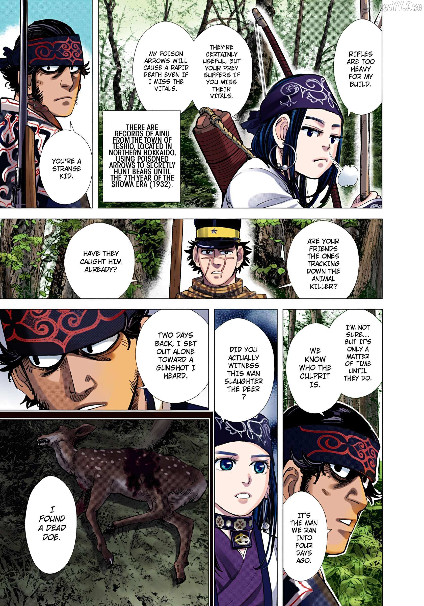 Golden Kamuy - Digital Colored Chapter 109 page 11 - 