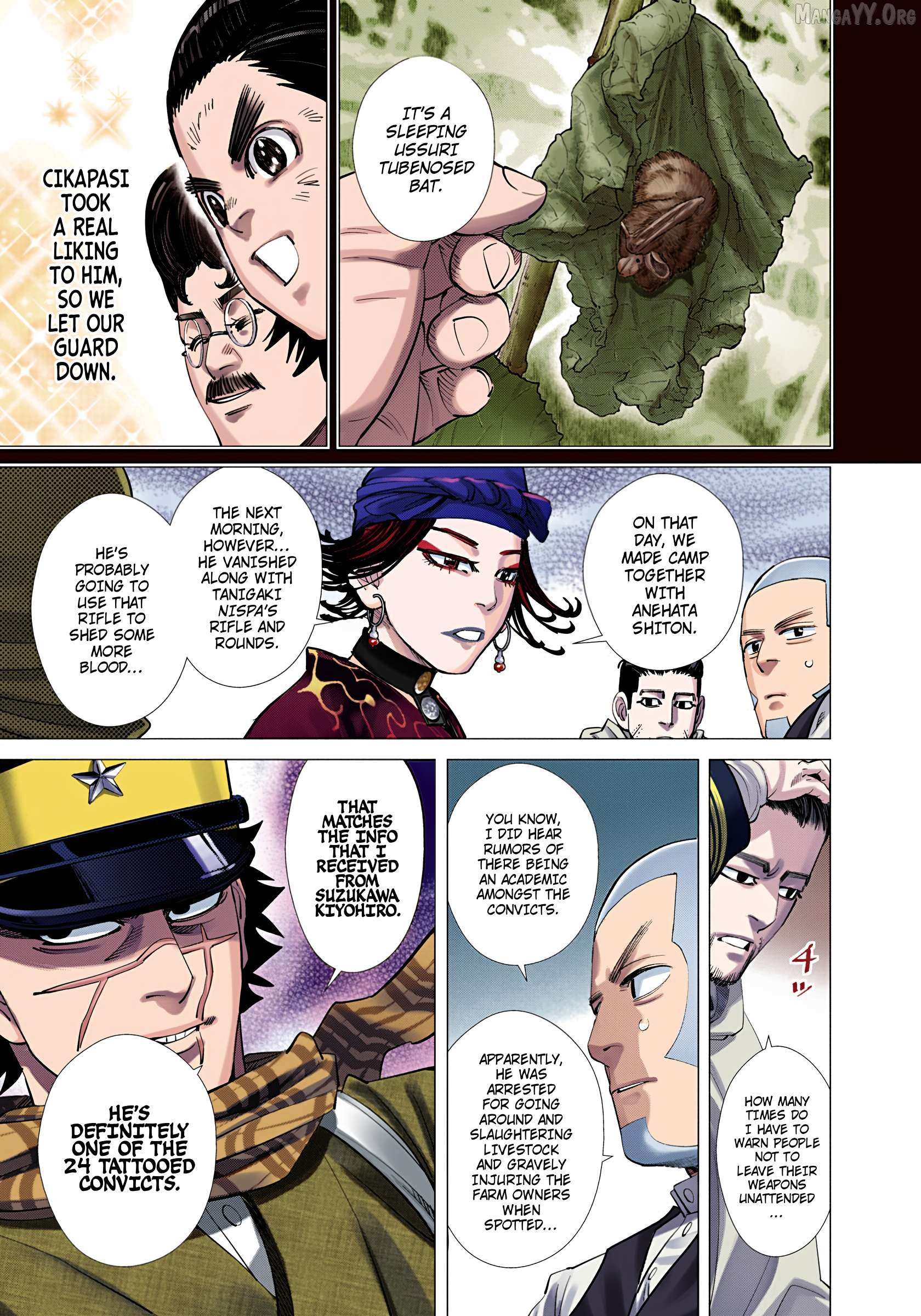 Golden Kamuy - Digital Colored Chapter 109 page 7 - 
