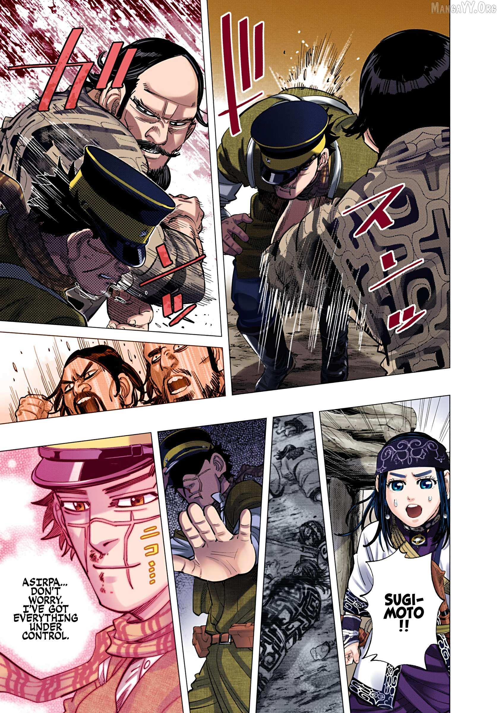 Golden Kamuy - Digital Colored Chapter 110 page 12 - 