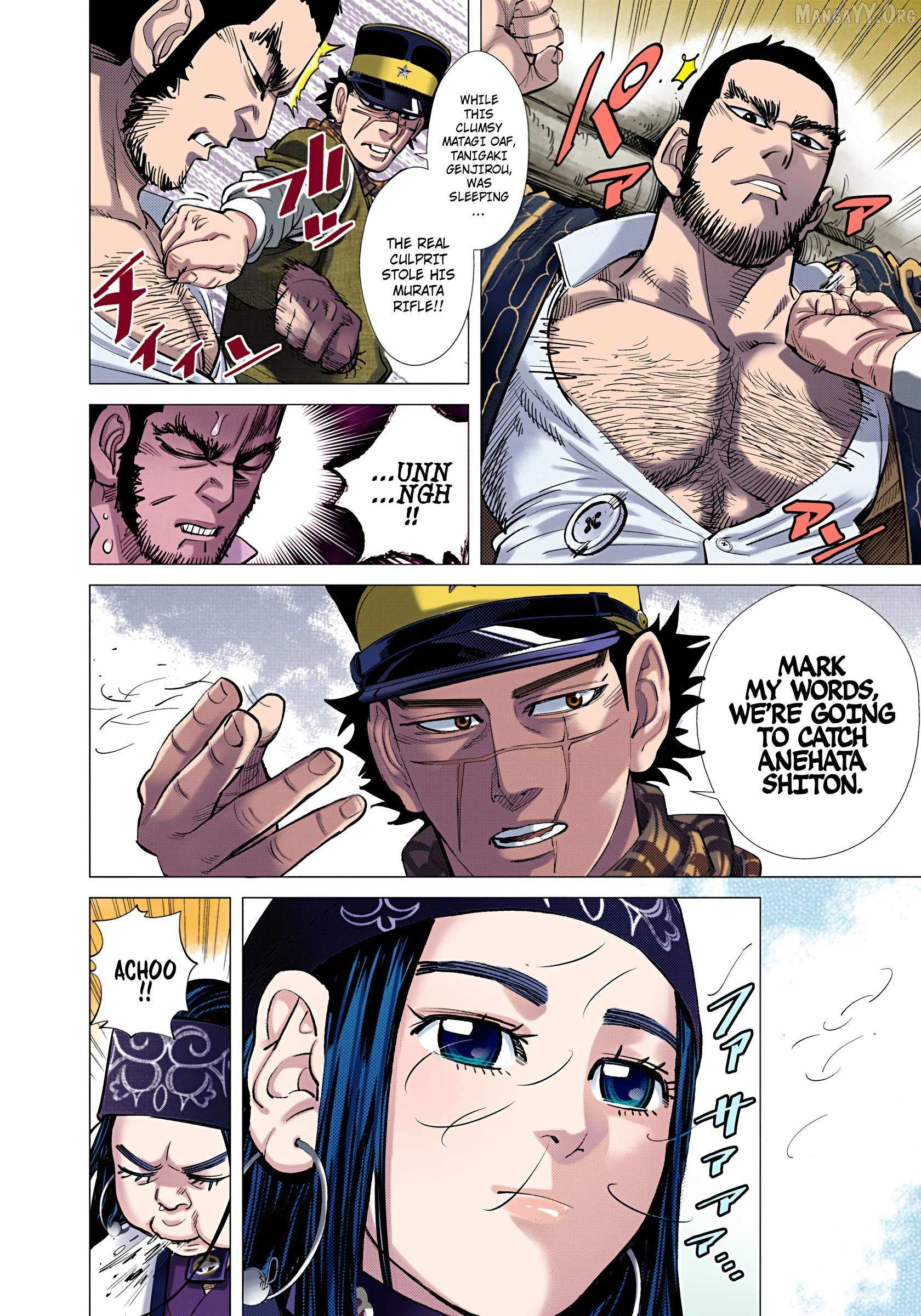 Golden Kamuy - Digital Colored Chapter 110 page 15 - 