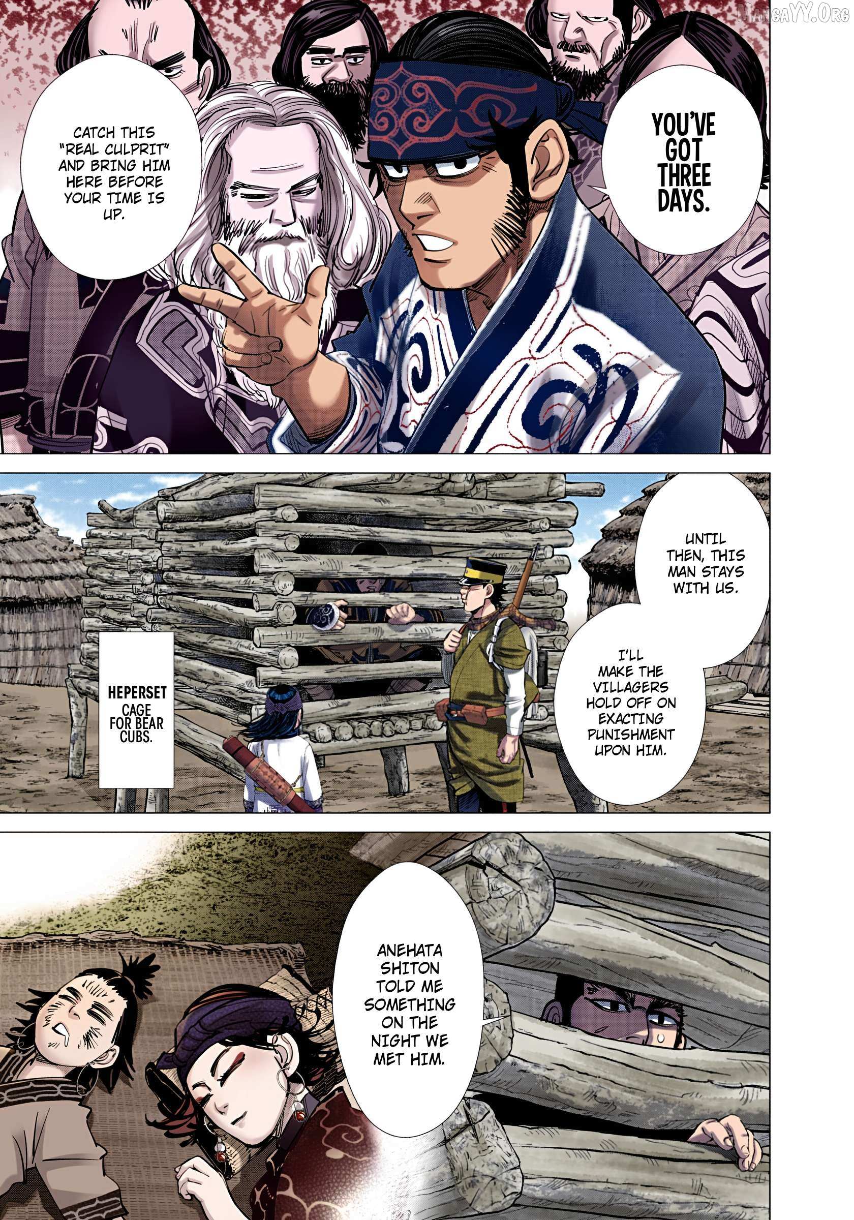Golden Kamuy - Digital Colored Chapter 110 page 16 - 